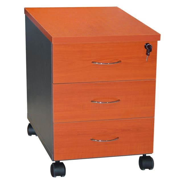 Professional office drawer cherry color with 3 drawers 38X48X53cm