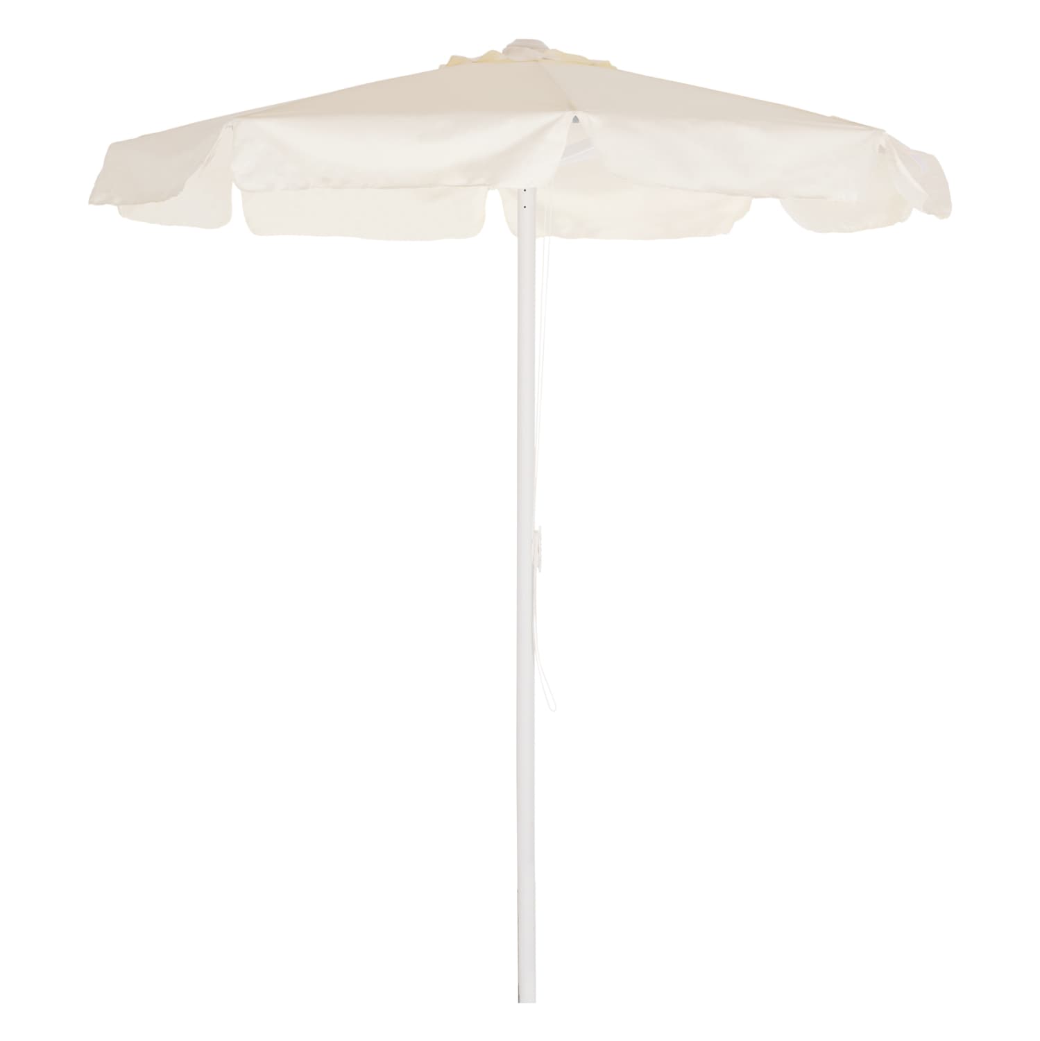 Professional umbrella REGGIE Alu D2.20x2.50m Cream color