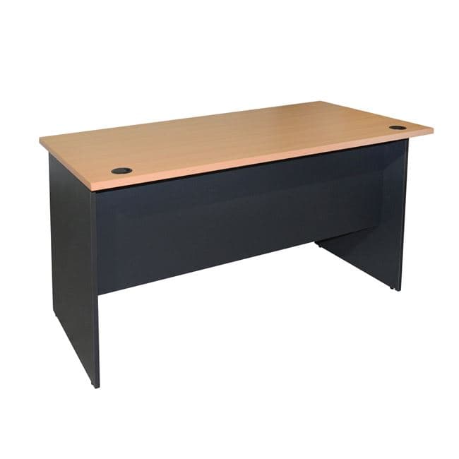 Професионална канцеларија МАСА SIENNA 120x70x75H-- Сива-Дабова