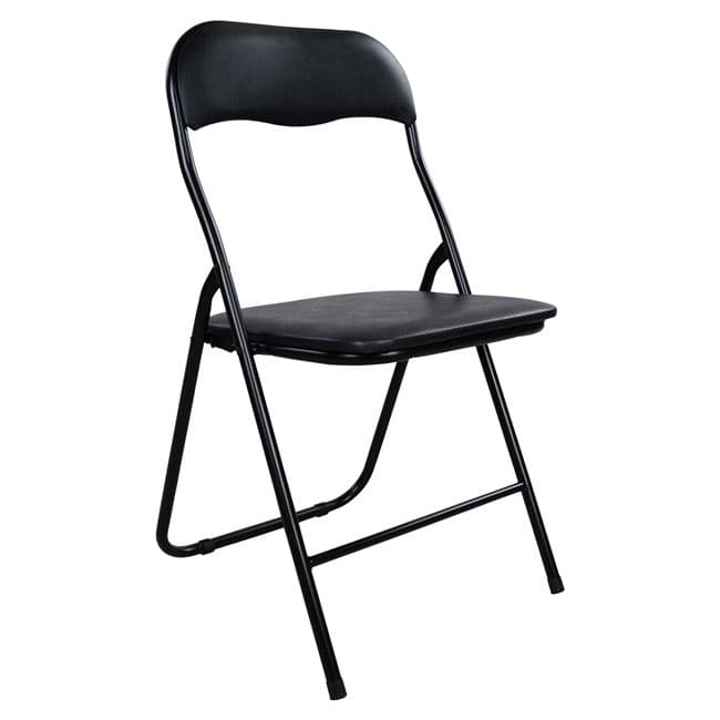 Стол Преклопив PU Црн 38x47x82H cm.