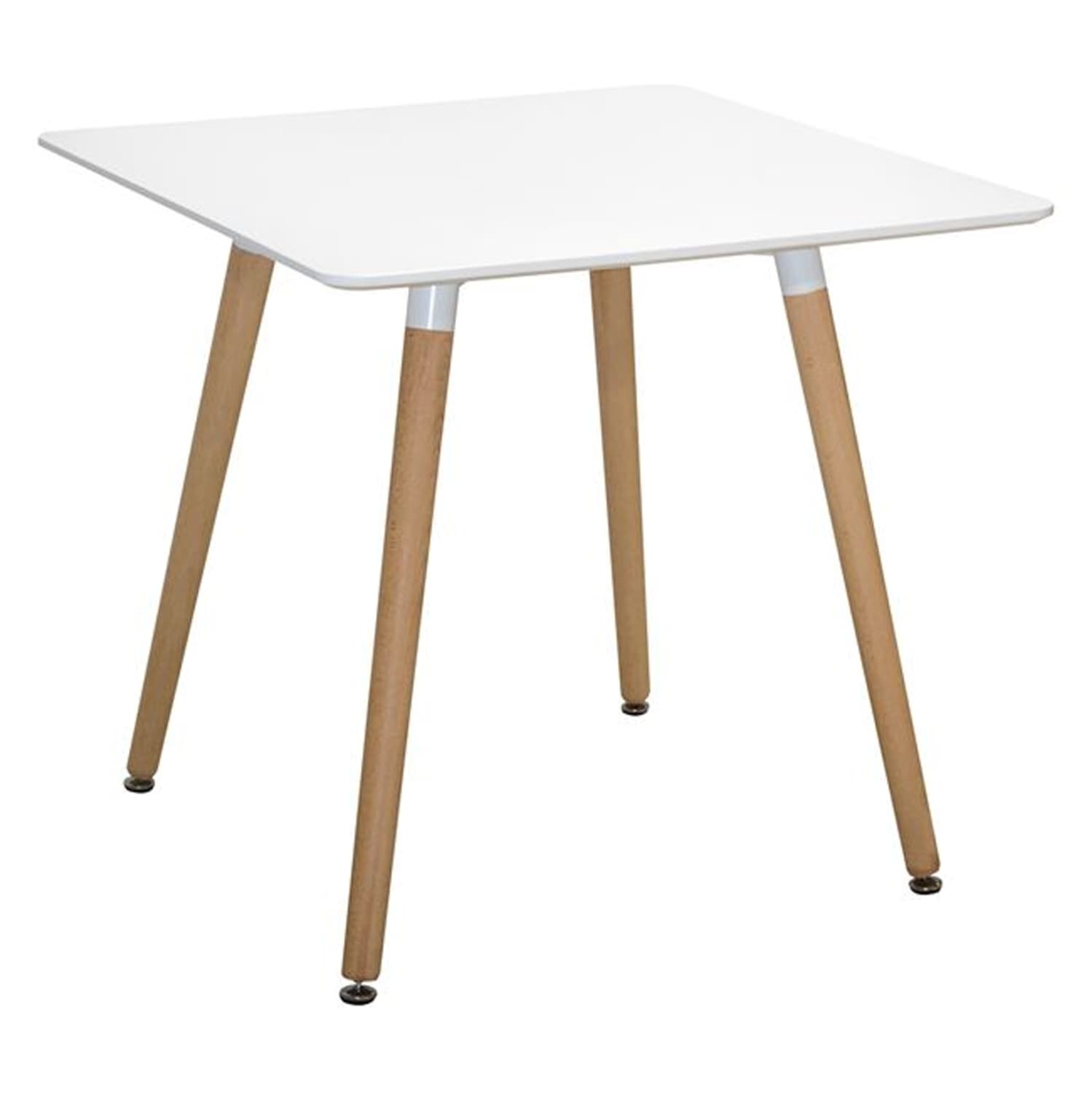 Кујна маса Minimal, Бела MDF, нозе БУКА