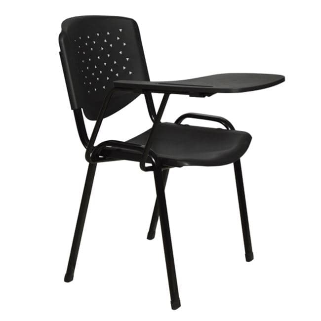 КОНФЕРЕНЦИСКИ СТОЛ СО МАСА HOMEMARKT ПЛАСТИКА ПОЛИКАРБОНАТ И МЕТАЛ ВО ЦРНА 52x55x77Hcm