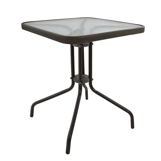 Table Figo metallic Brown 60x60x72 cm