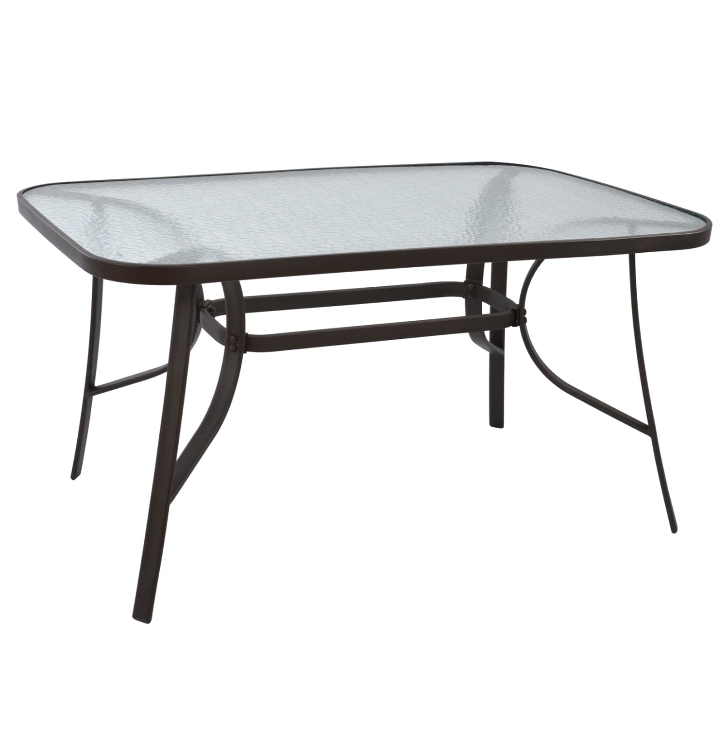 Table Bruno Metallic Brown 140Χ80Χ72