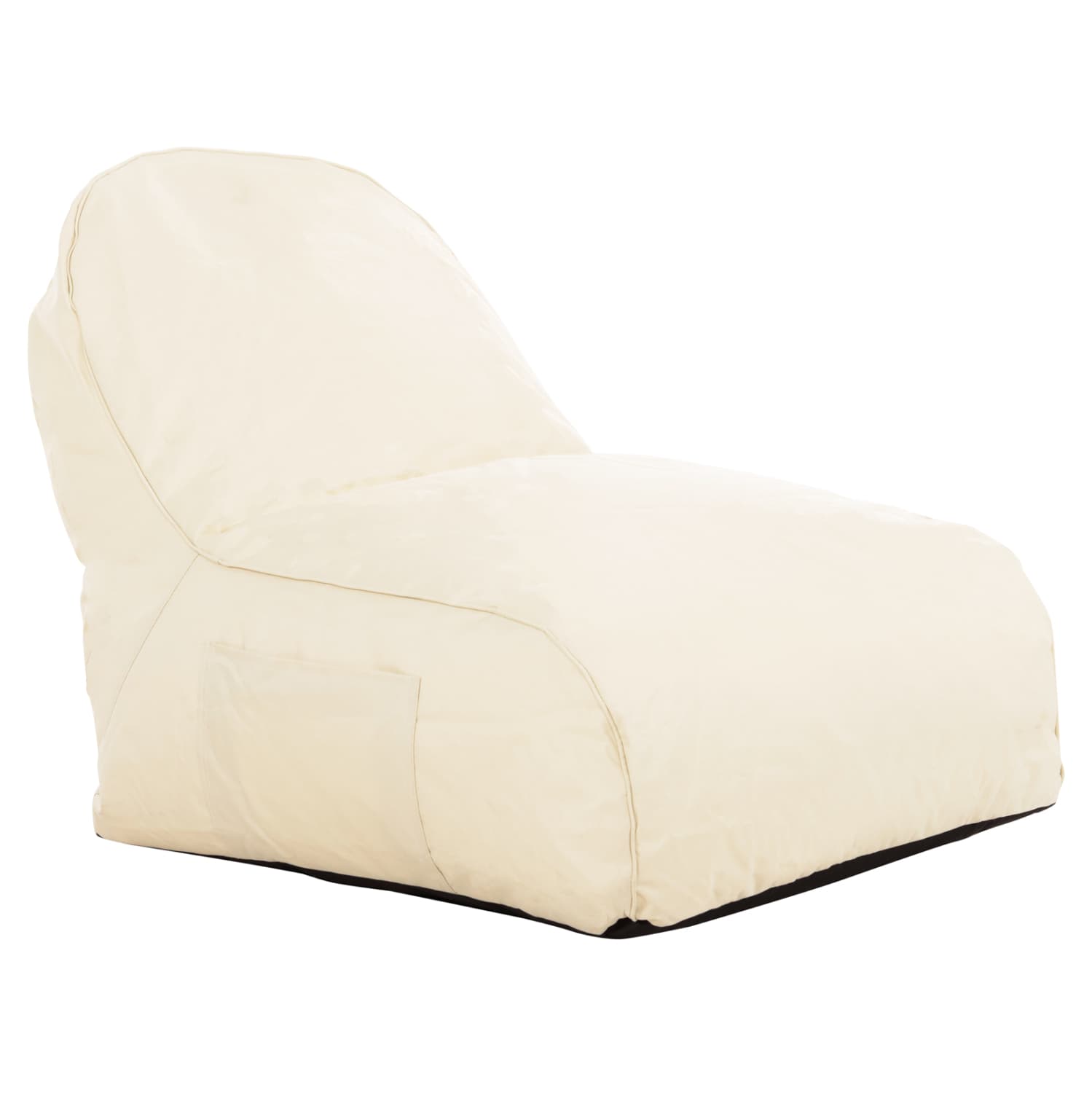 Фотелја Pouf Cloud Крем 6188 ПОЛИЕСТЕР-УВ ЗАШТИТЕН 76x102x72Ηcm
