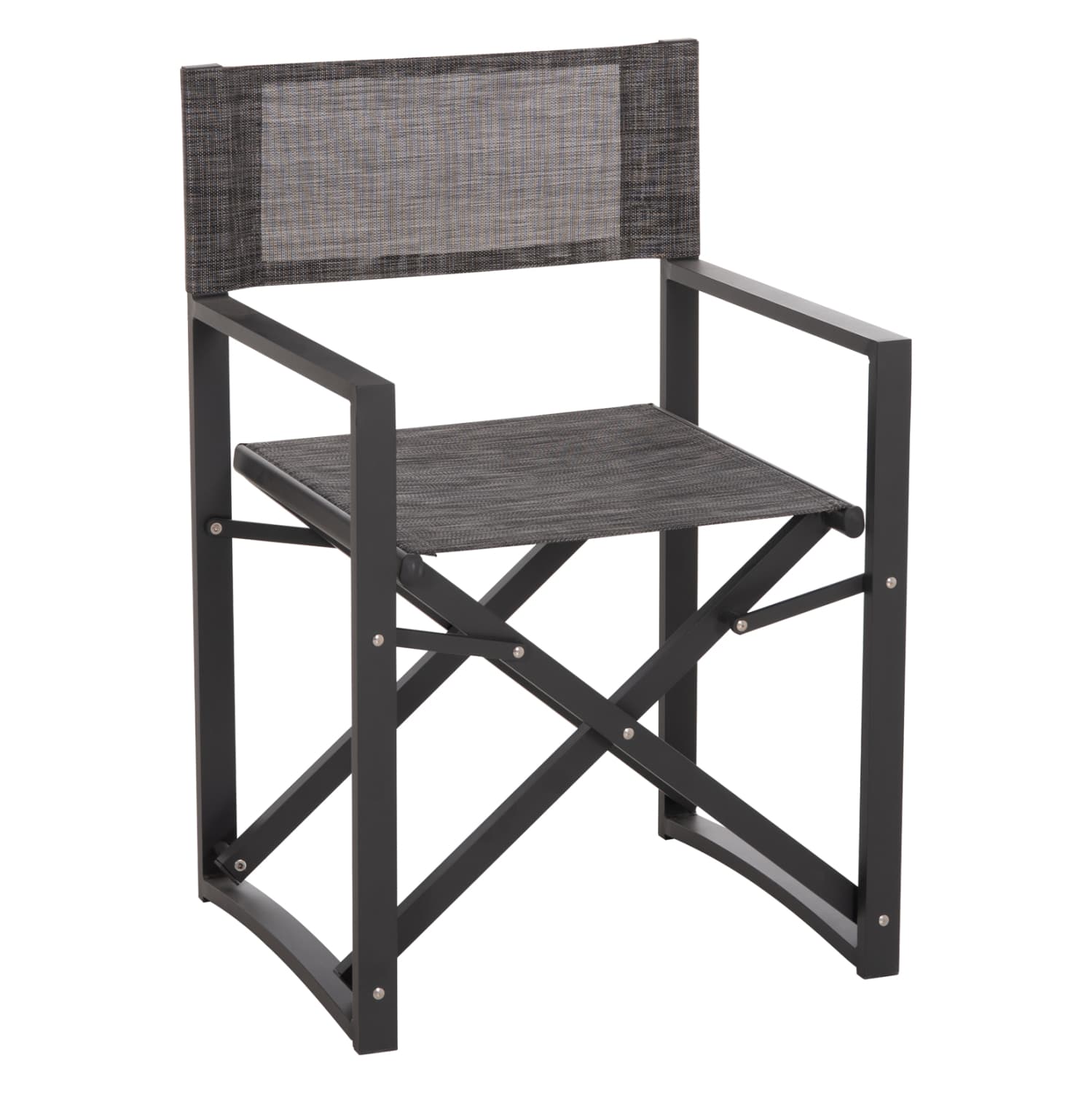 ДИРЕКТОРСКИ СТОЛ АЛУМИНИУМ DUPRE СИВА БОЈА 57x48,5x85.5Hcm.