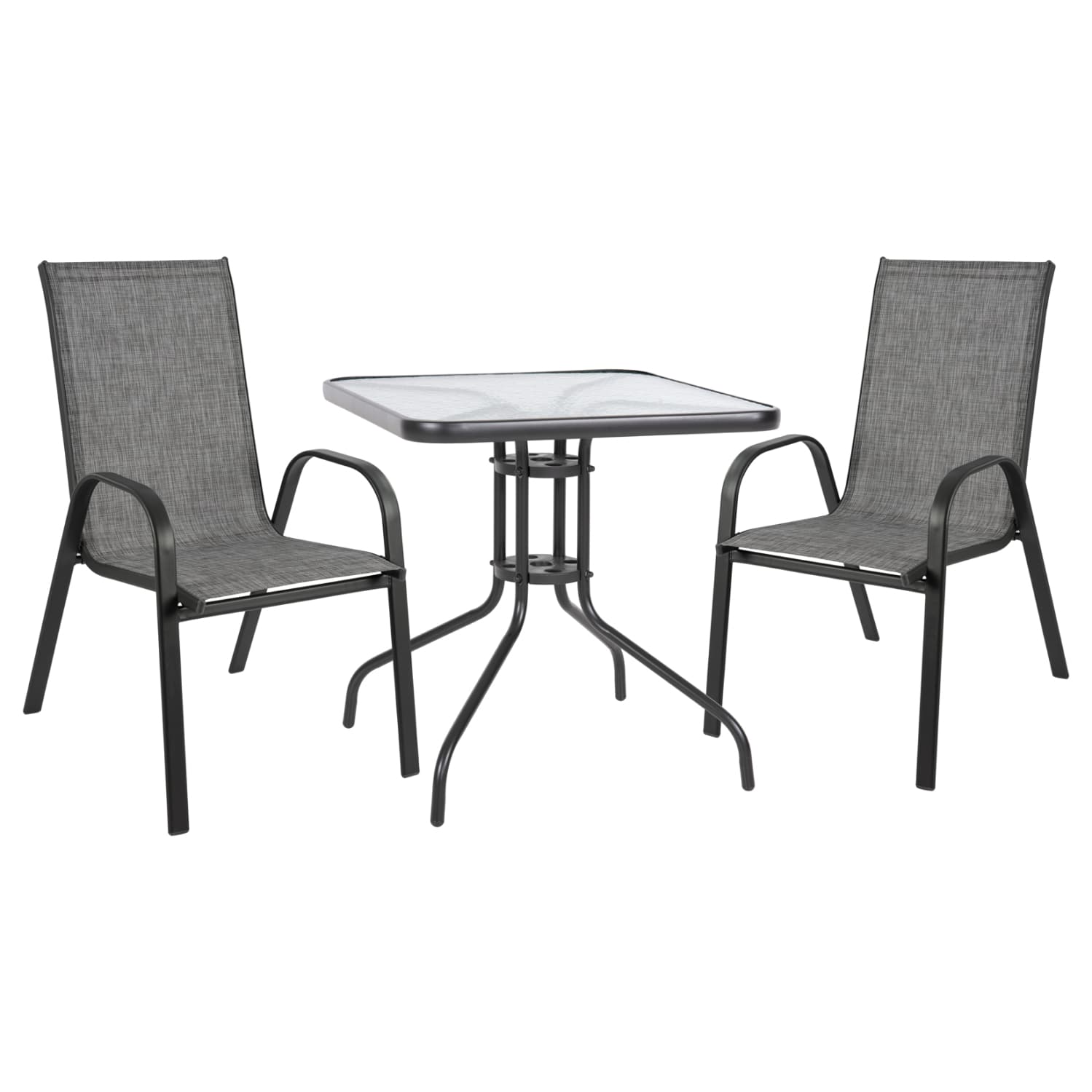 Set Dining table 3 pieces with 2 chairs & 1 Table
