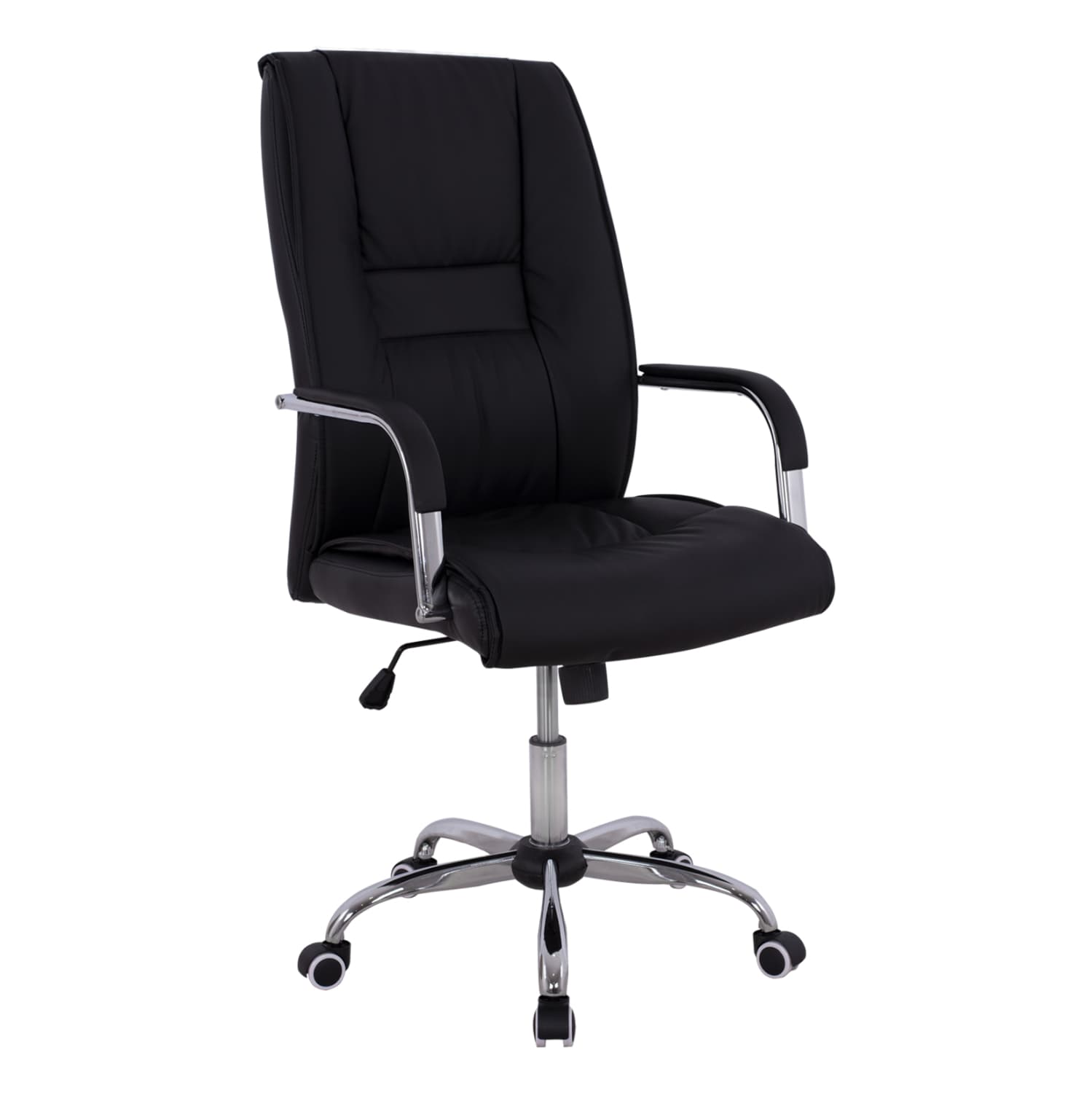 MANAGER'S OFFICE CHAIR ANGEE PU IN BLACK COLOR 58,5x70x120Hcm