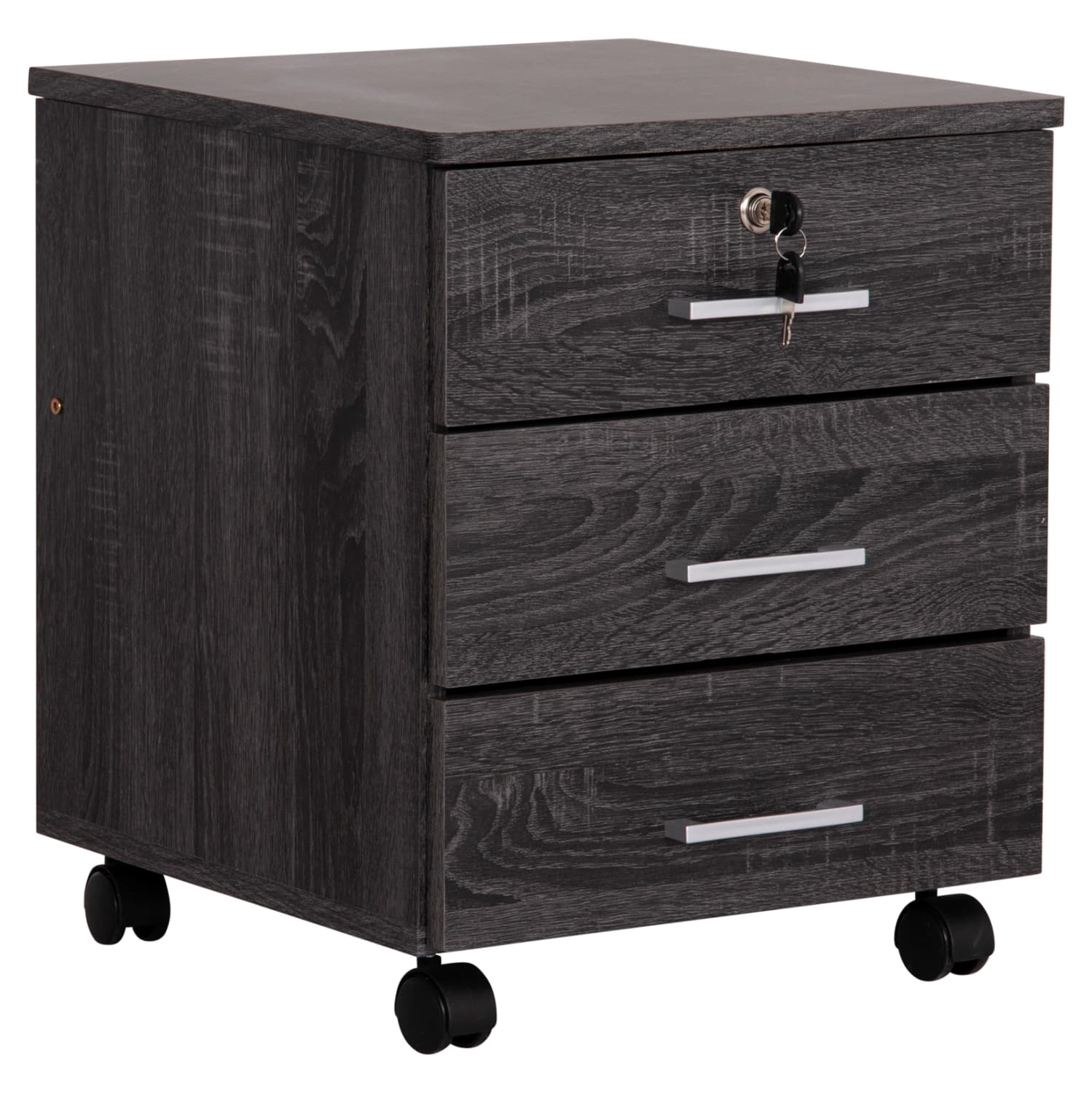 OFFICE DRAWER HAYDEN MELAMINE IN GREY COLOR 39.5x40x46.5Hcm.