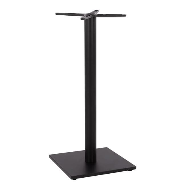 Bar Base Metall Black matte color 45x45x108cm with adjuster