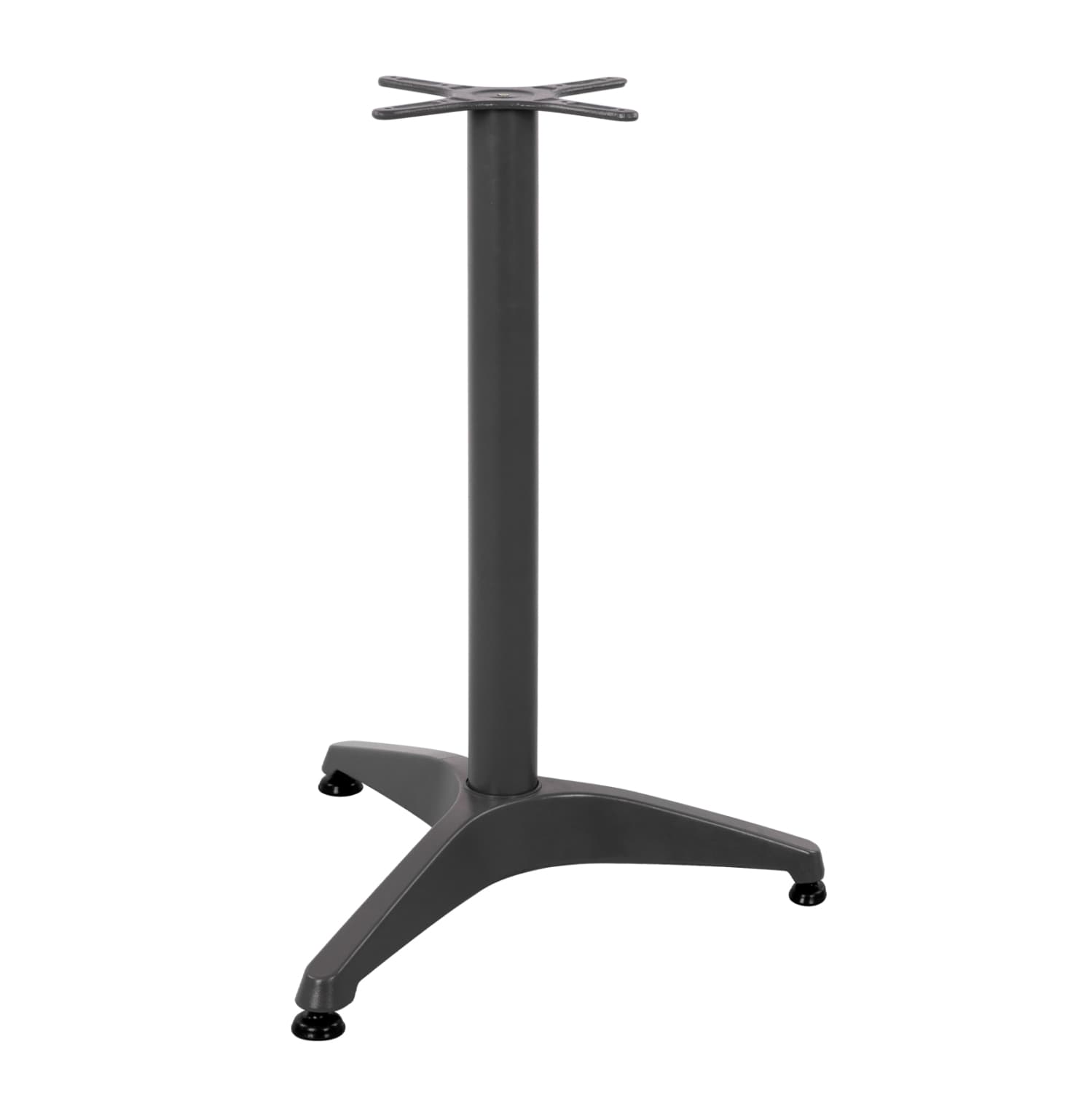 Base Aluminum 3legs 53x53x69 with cross 29x29