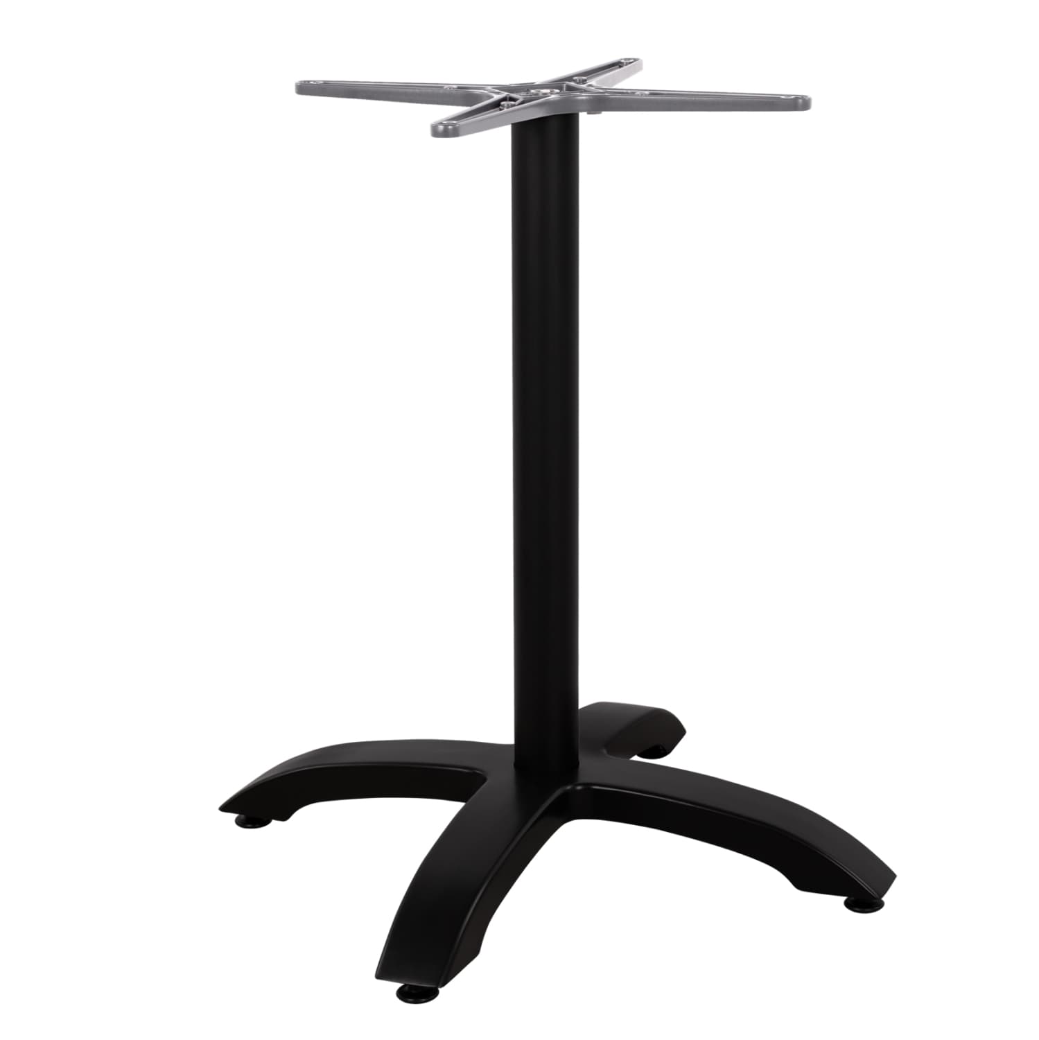 Aluminum Base Black Matte 66x66x72cm with cross 48x48cm