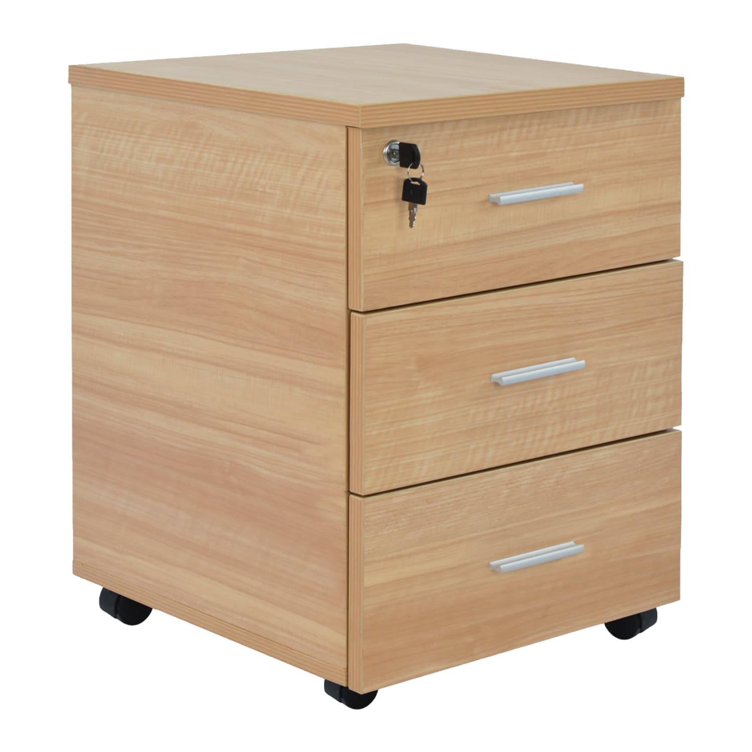 Office professional drawer in oak color 40x52x60 cm.