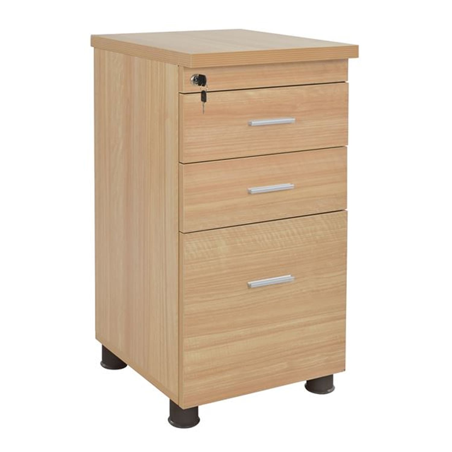 Office professional drawer in oak color 40x52x60 cm.