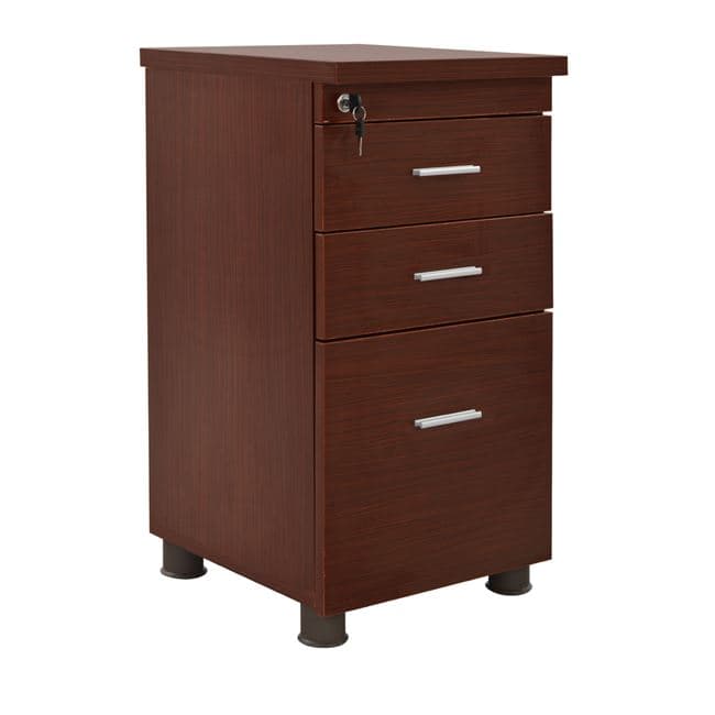 Office professional drawer in wenge color 40x52x60 cm.