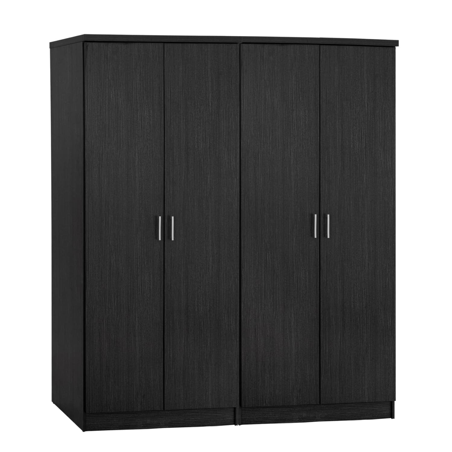 Комплет 2 делови Гардеробер 4 врата Zebrano 160x42x181