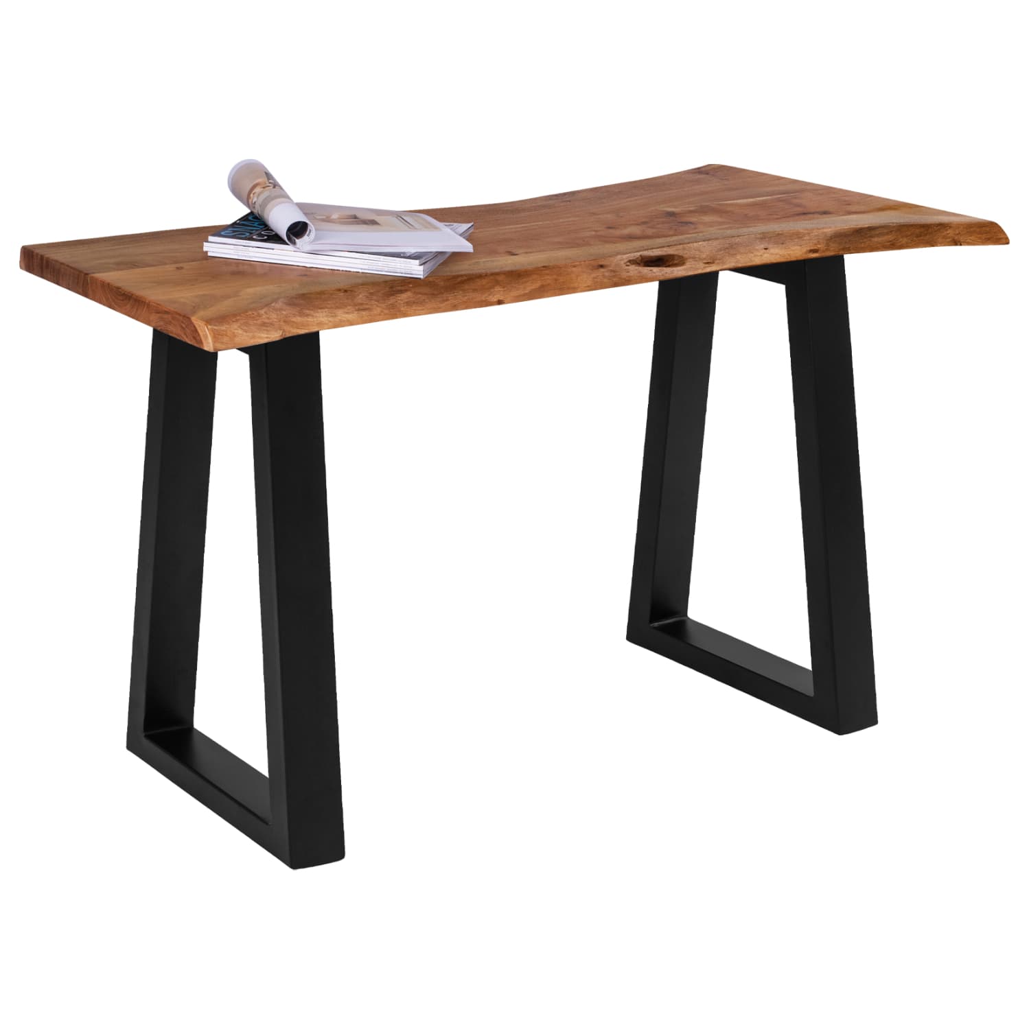 Table Console Montana Solid Wood Acacia Wood natural 130x45