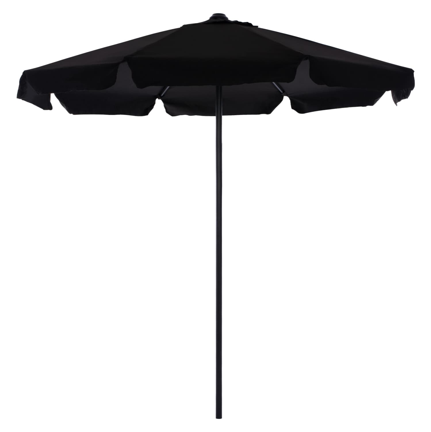 PROFESSIONAL UMBRELLA DARWIN GREY POLE--BLACK ACRYLIC SHADE Φ2.35m
