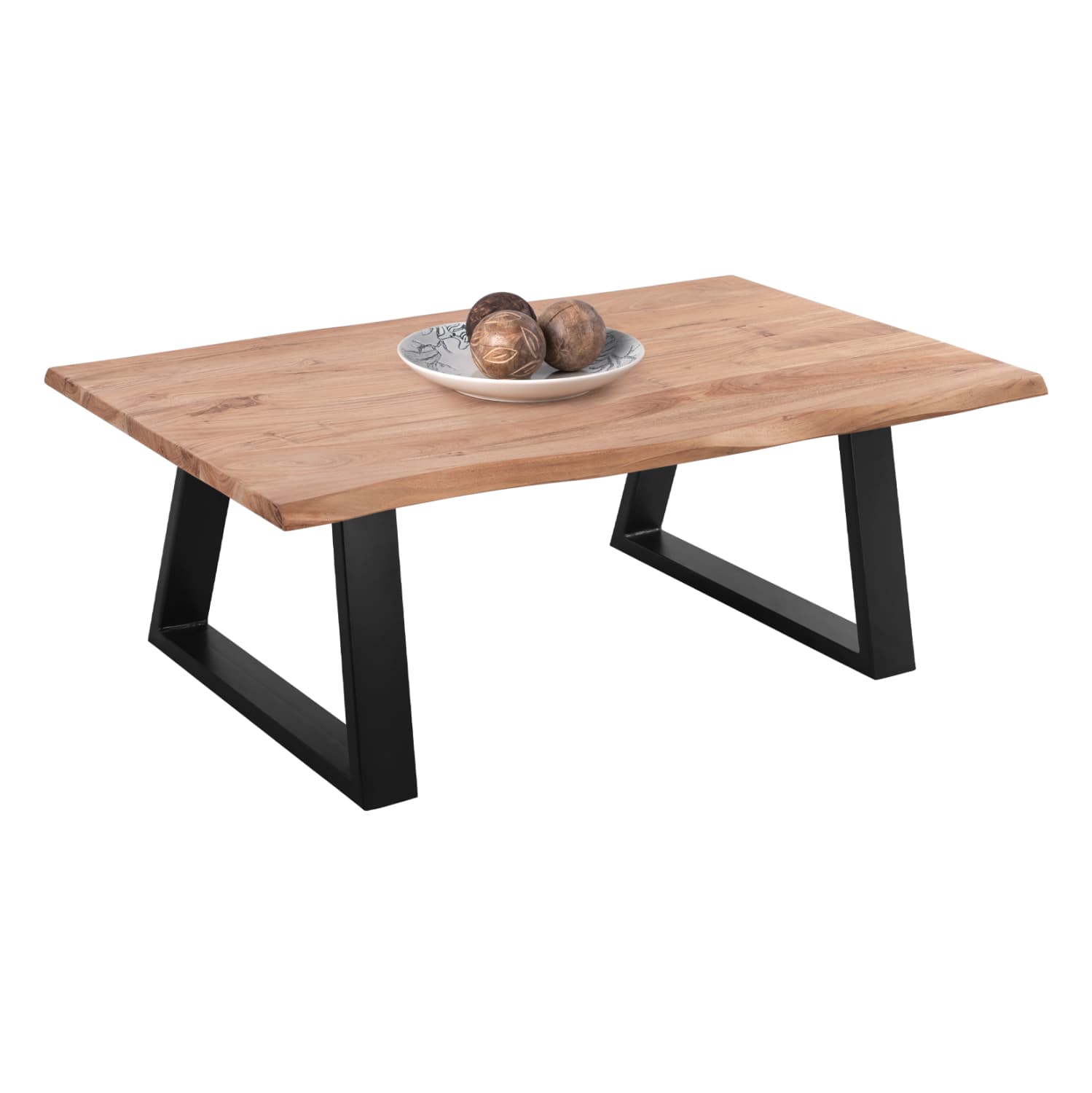Маса за кафе Sofia Slim масивно дрво акација 115Χ65Χ41H cm.