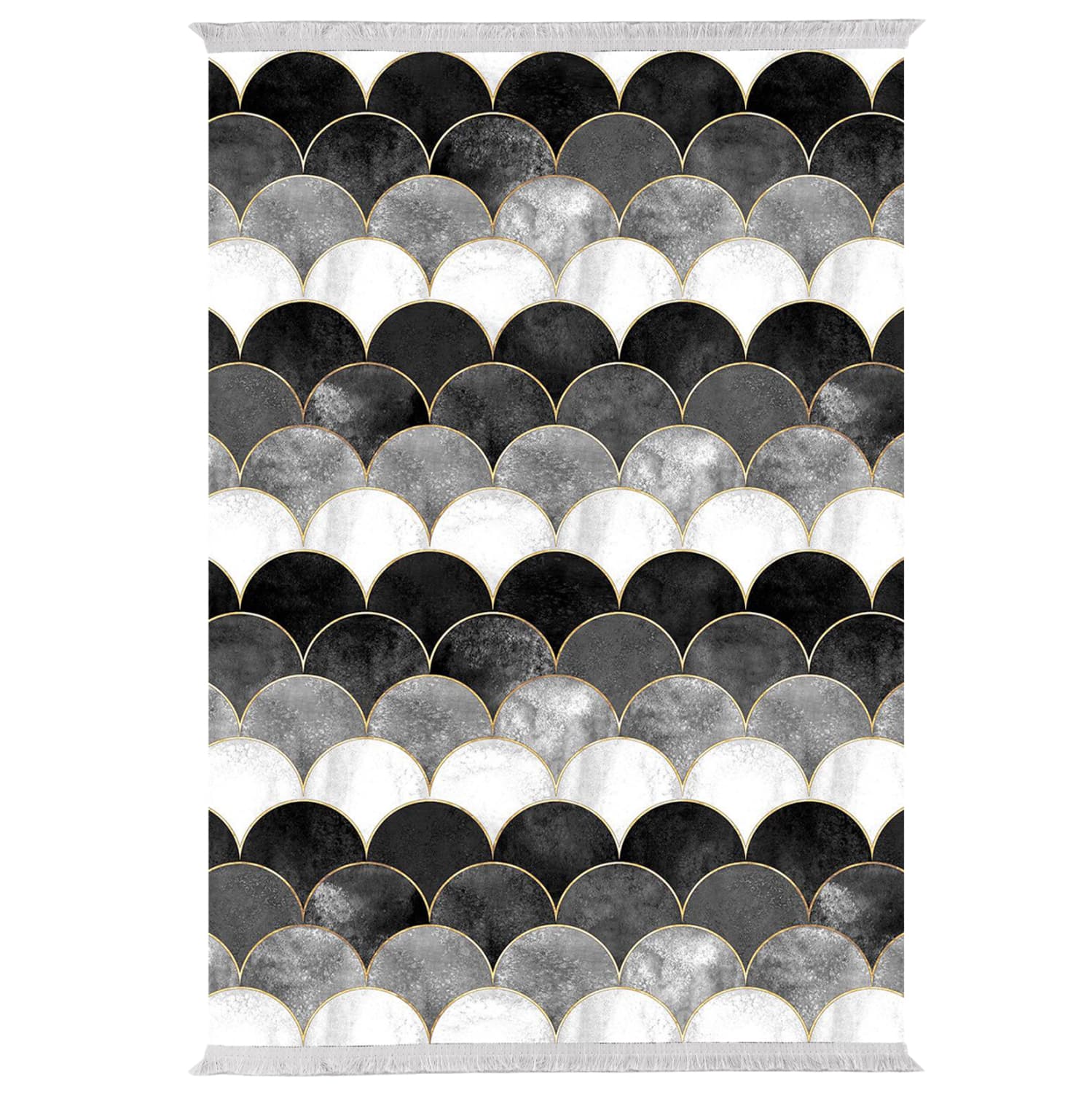 LIVING ROOM CARPET WITH FRINGES JOSIANE MULTICOLOR 180X280