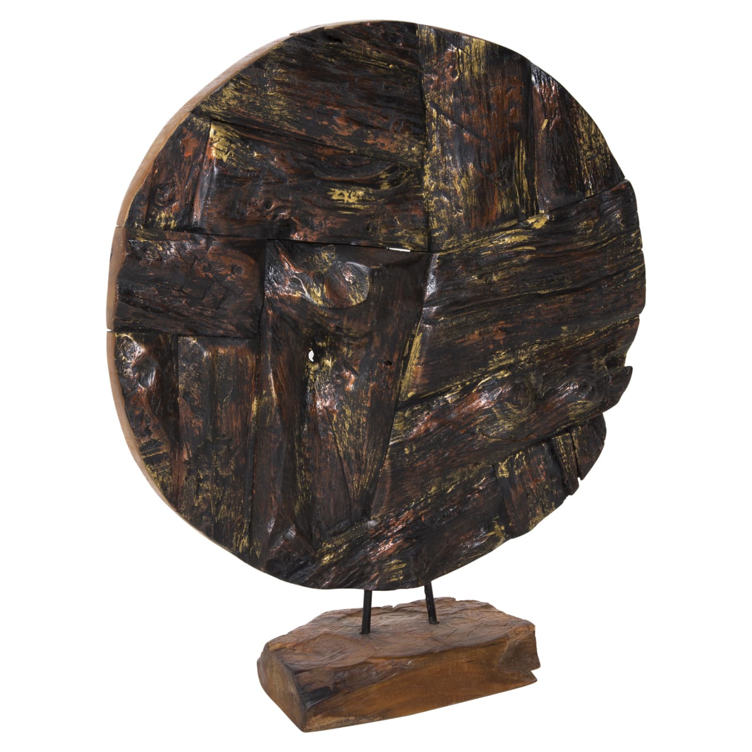 TABLE DECOR SOLID TEAK NATURAL 50X15X64H