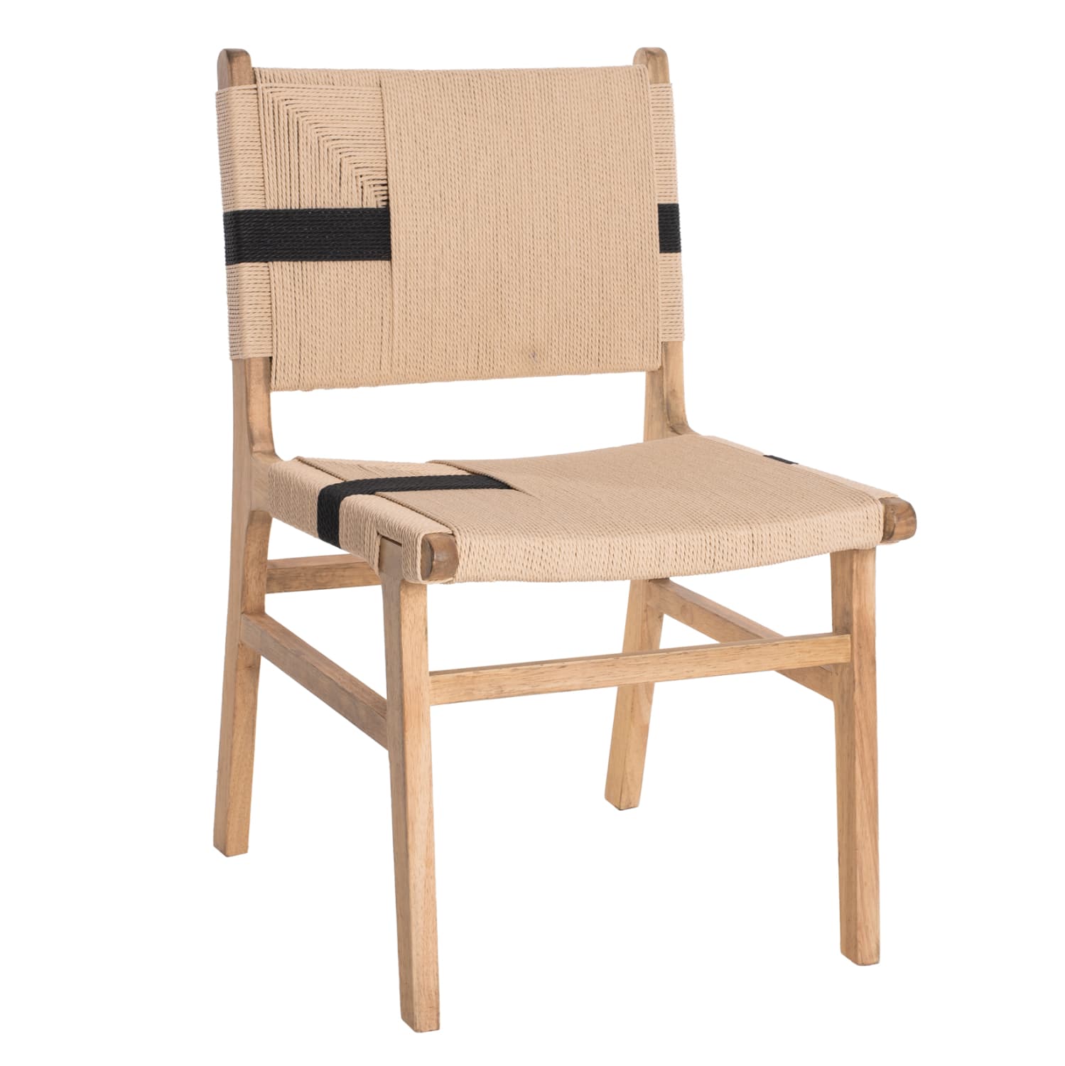 СТОЛ ЗА ОДМОР RUBBERWOOD И РАТАН ПРИРОДНА РУСТИЧНА БОЈА 50x60x88Hcm.