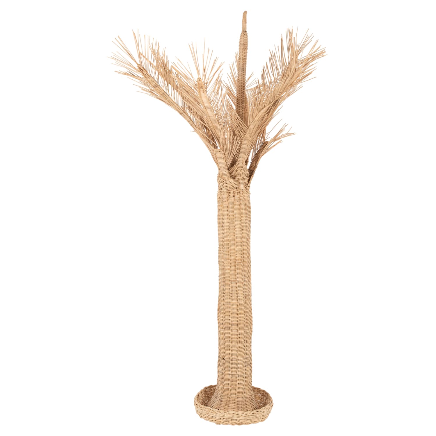 DECORATIVE TREE RATTAN IN NATURAL COLOR Φ110x180Hcm.