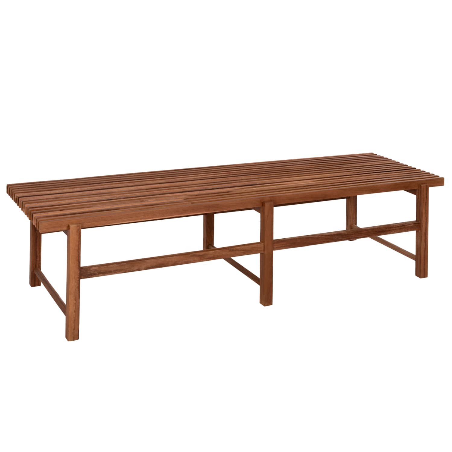 КЛУПА 3-СЕДИШНА KRON ОД ТИКОВО ДРВО ВО ПРИРОДНА БОЈА 180x56x46Hcm.