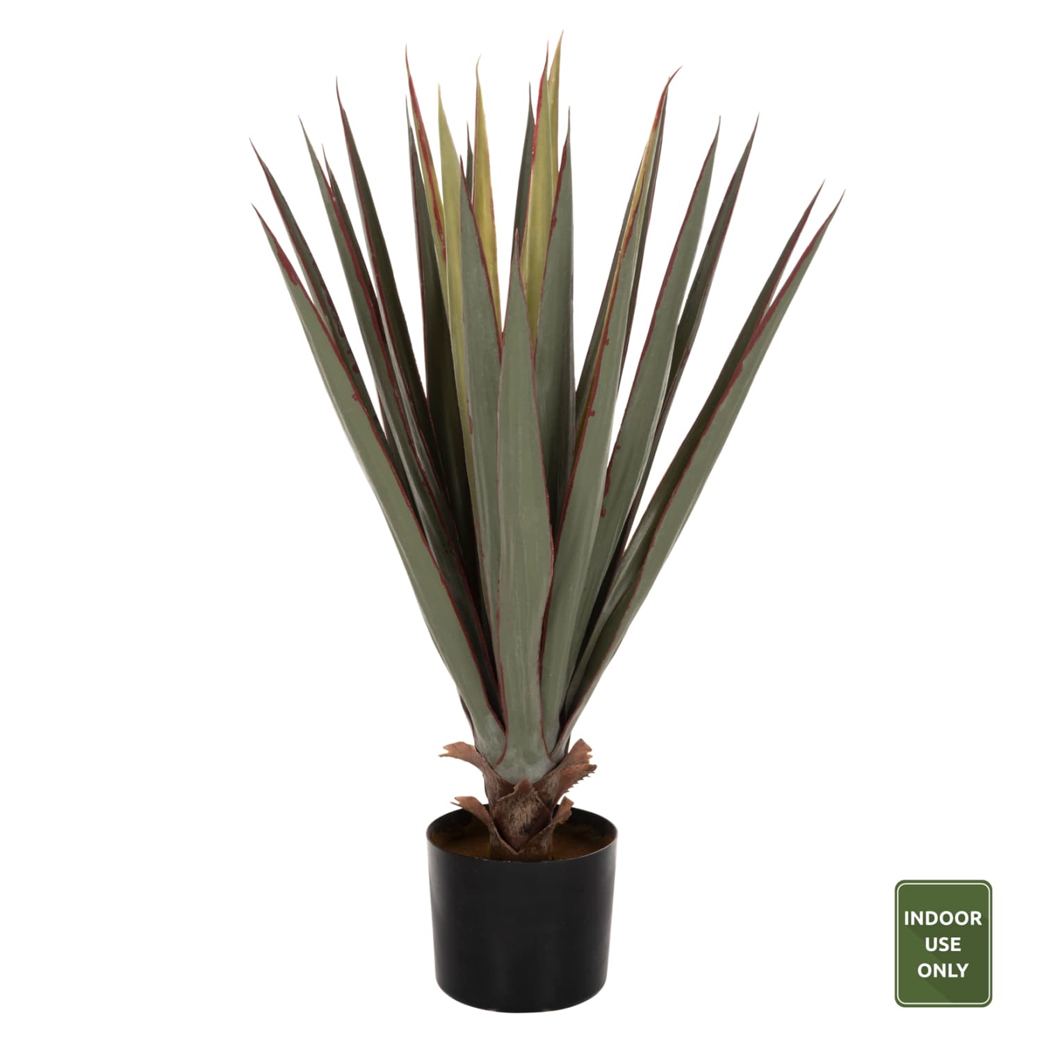 DECORATIVE SYNTHETIC PLANT IN POT SISAL AGAVE Φ13,5x13-76Hcm.