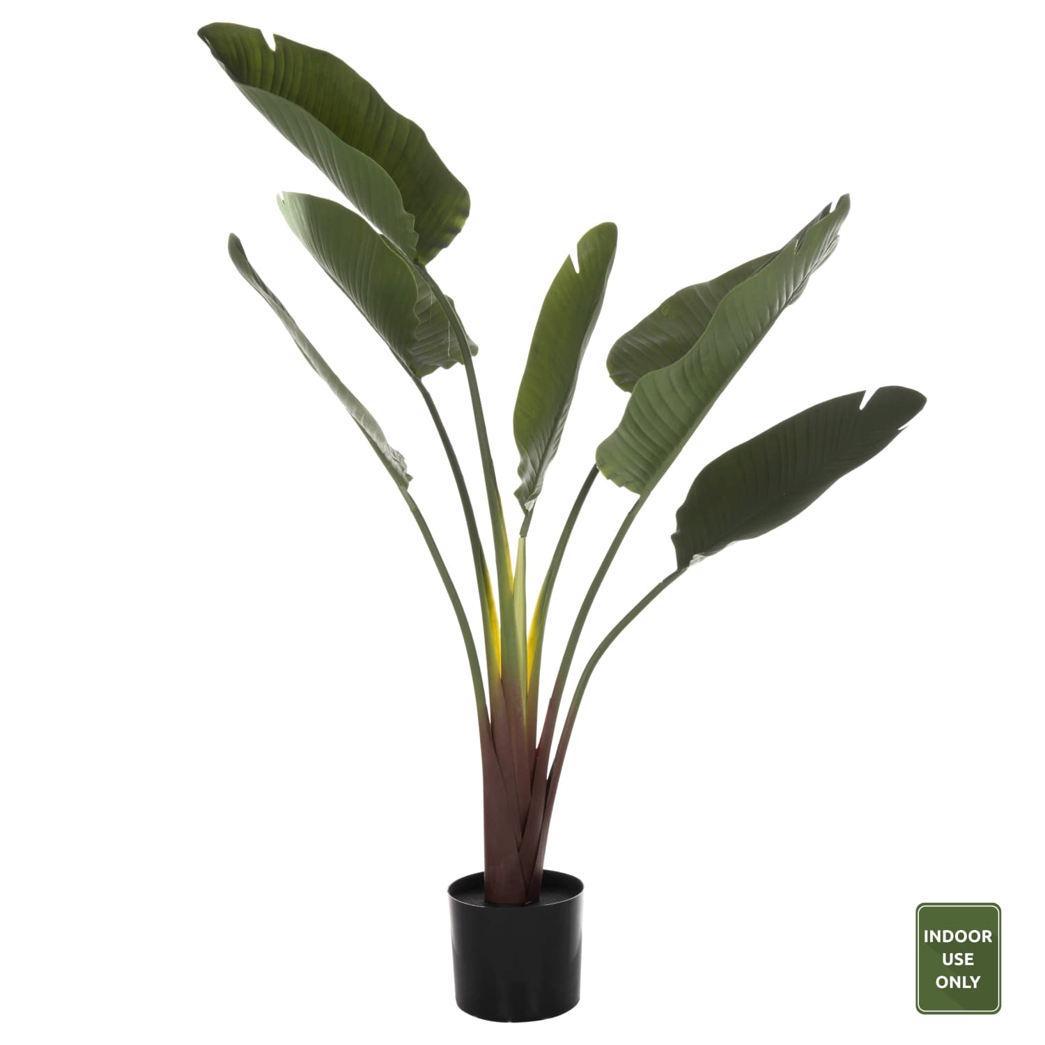 DECORATIVE SYNTHETIC PLANT IN POT STRELITZIACEAE Φ17x14,5-137Hcm.