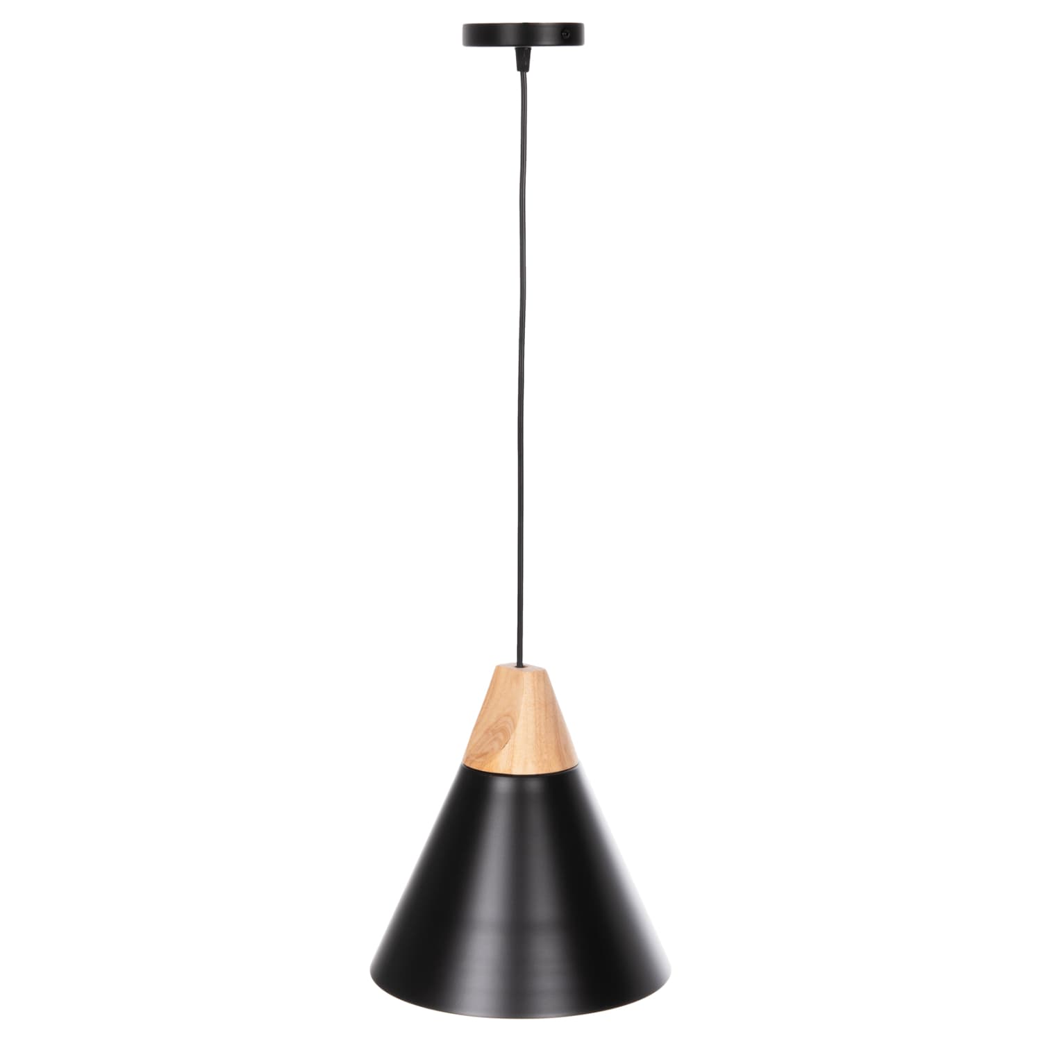 ТАВАНСКА ВИСИЛКА ЦРН МЕТАЛ КАПА Φ25x125Hcm.