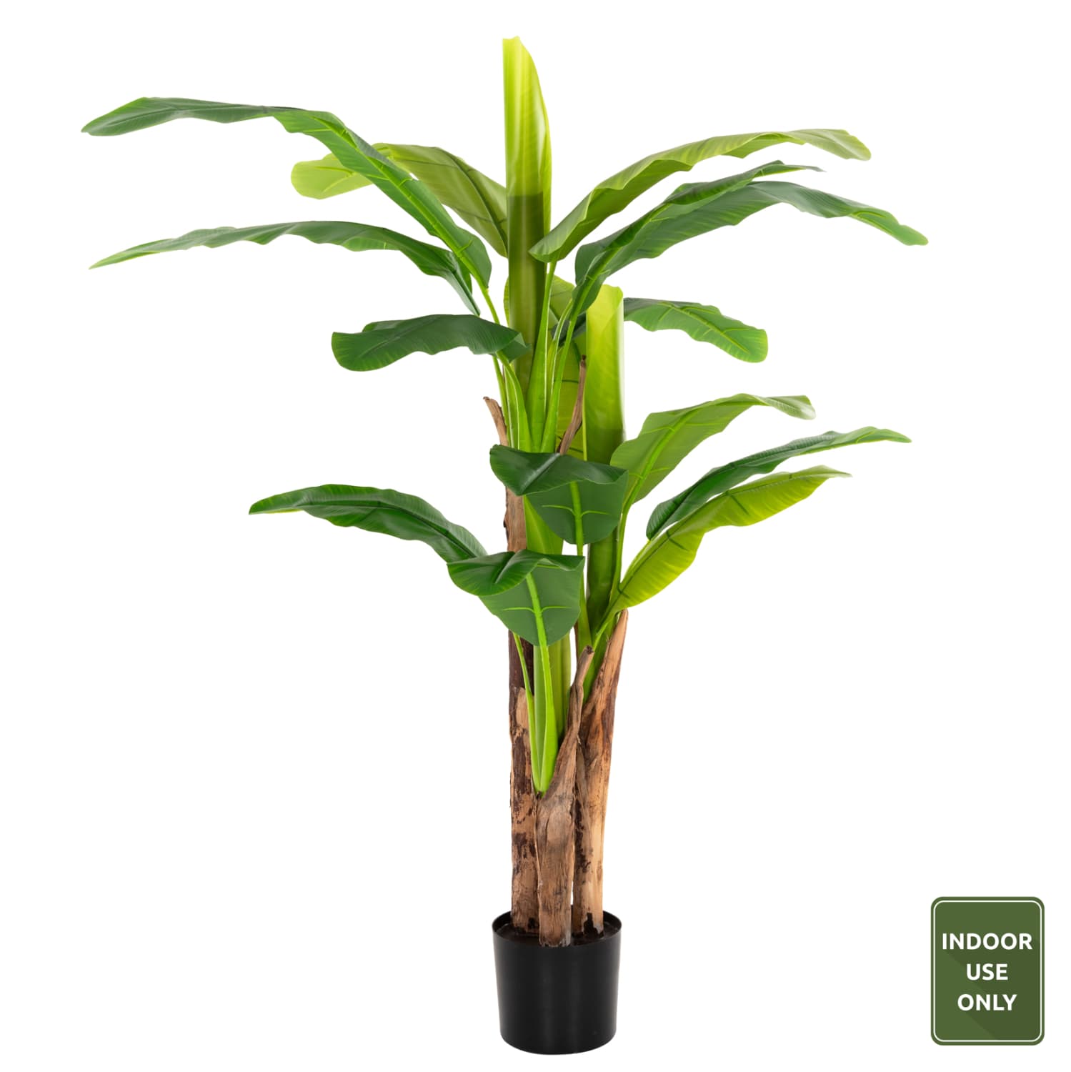 DECORATIVE SYNTHETIC PLANT BANΑΝΑ TREE IN POT 150H cm.