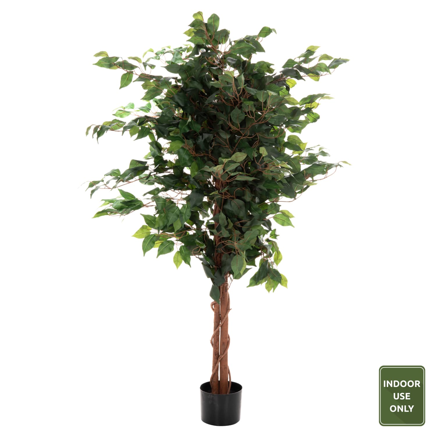 DECORATIVE SYNTHETIC PLANT BANYAN TREE IN POT 136H cm.