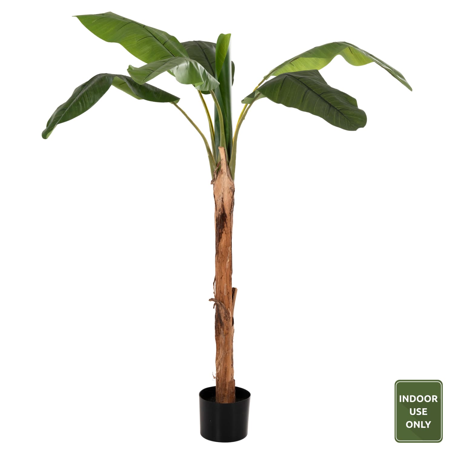 DECORATIVE SYNTHETIC PLANT BANΑΝΑ TREE (1) IN POT 180H cm.