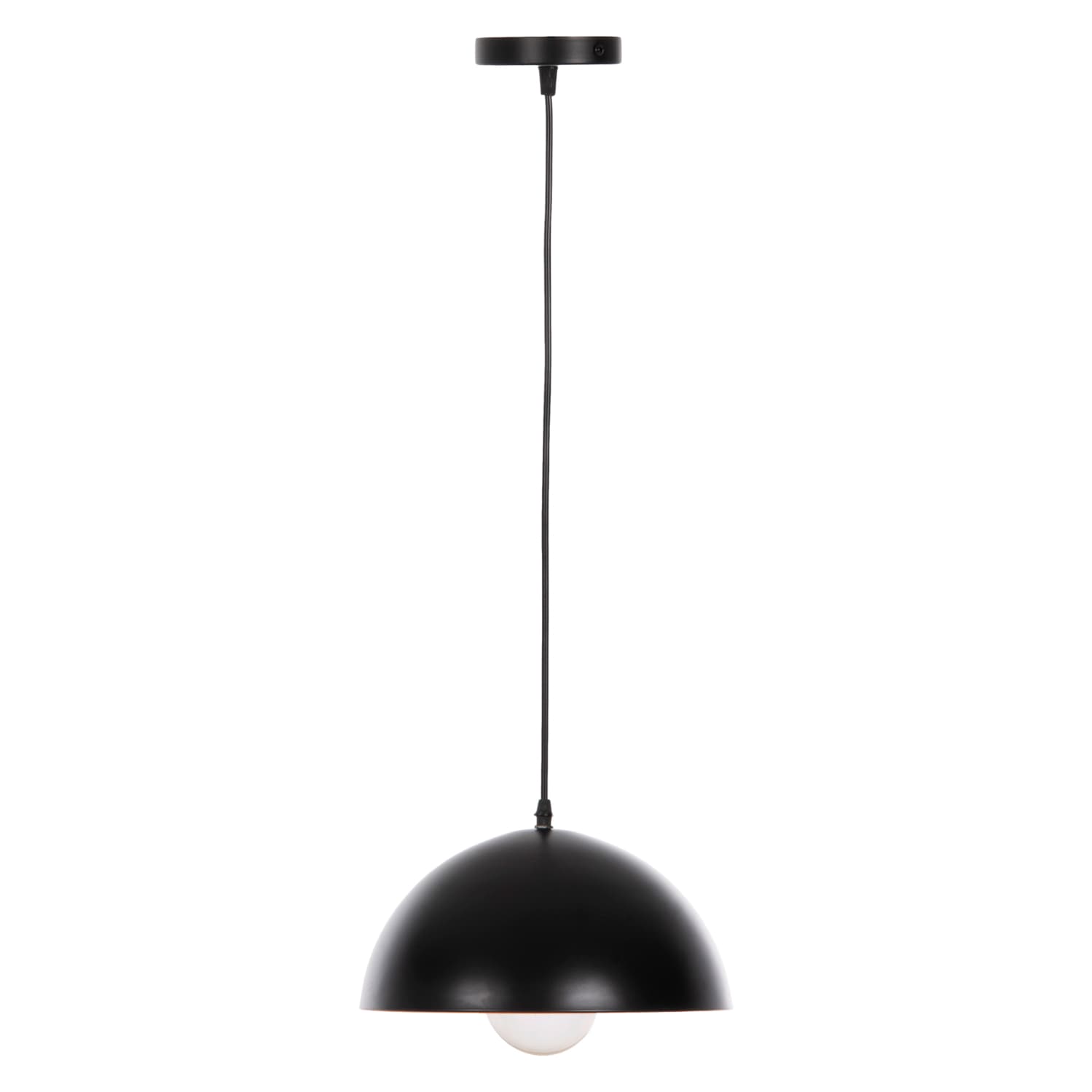 CEILING PENDANT LAMP BLACK-GOLD ALUMINUM CAP Φ29x113H cm.