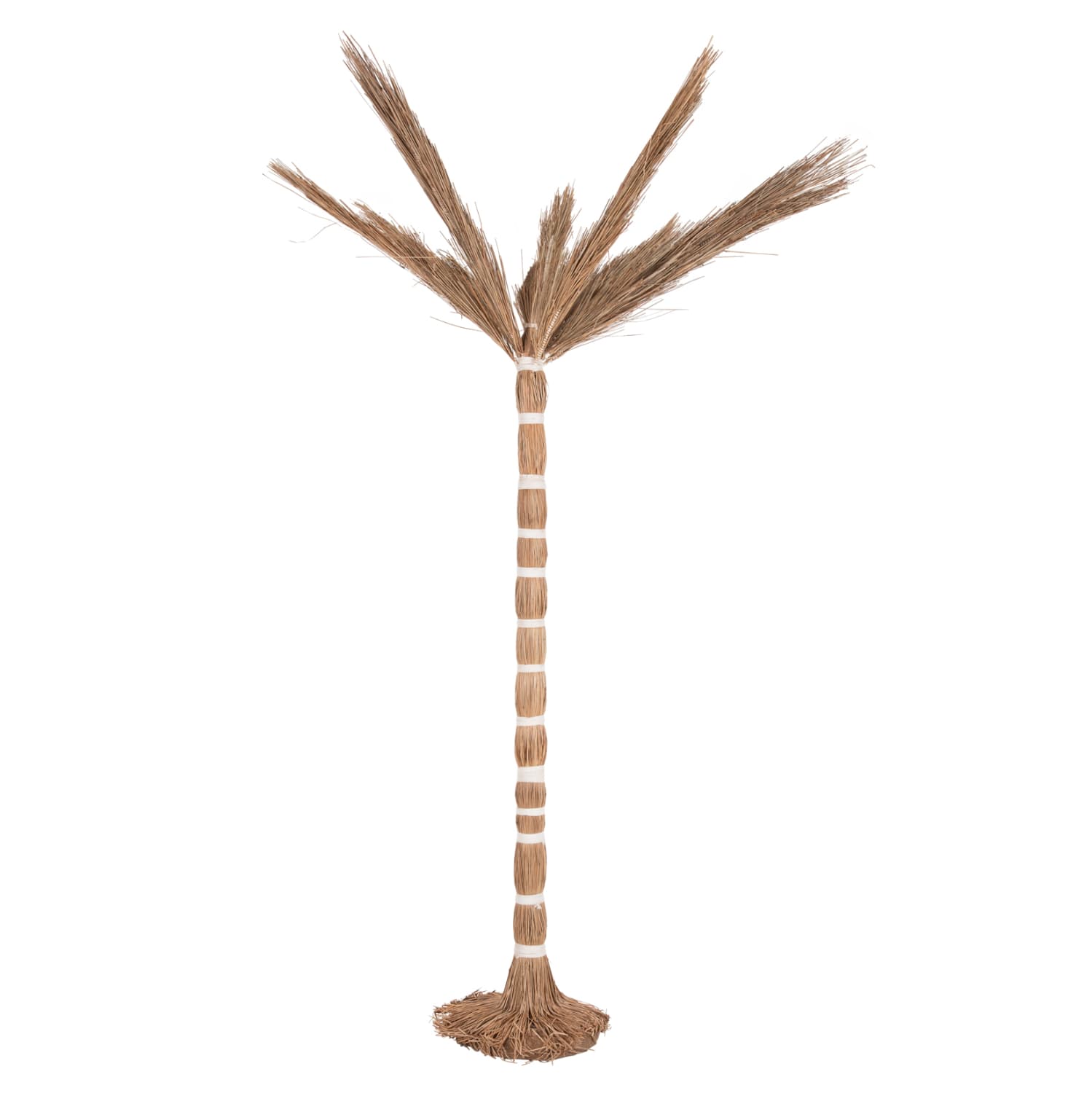 DECORATIVE TREE TROPIC COCONUT-STYLE MADE OF MENDONG GRASS 310Hcm.