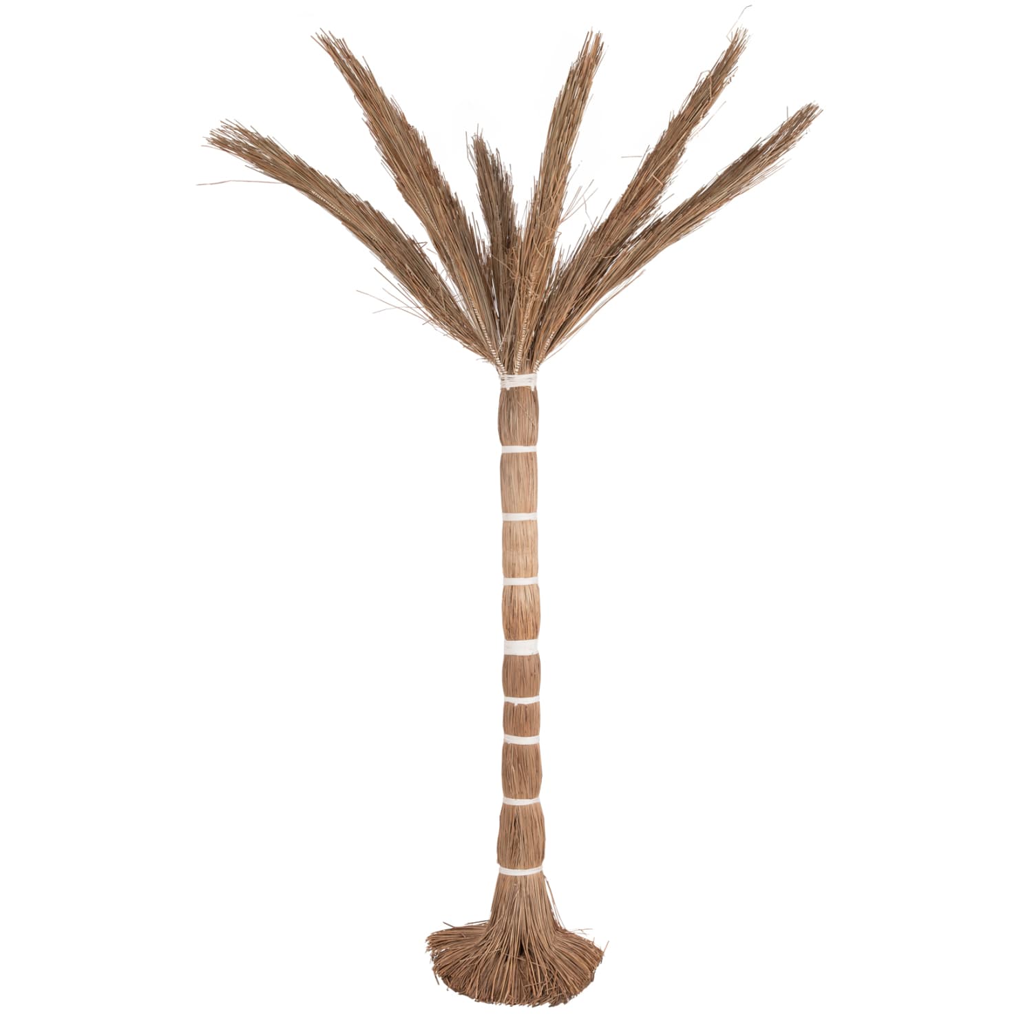 DECORATIVE TREE TROPIC COCONUT-STYLE MADE OF MENDONG GRASS 280Hcm.