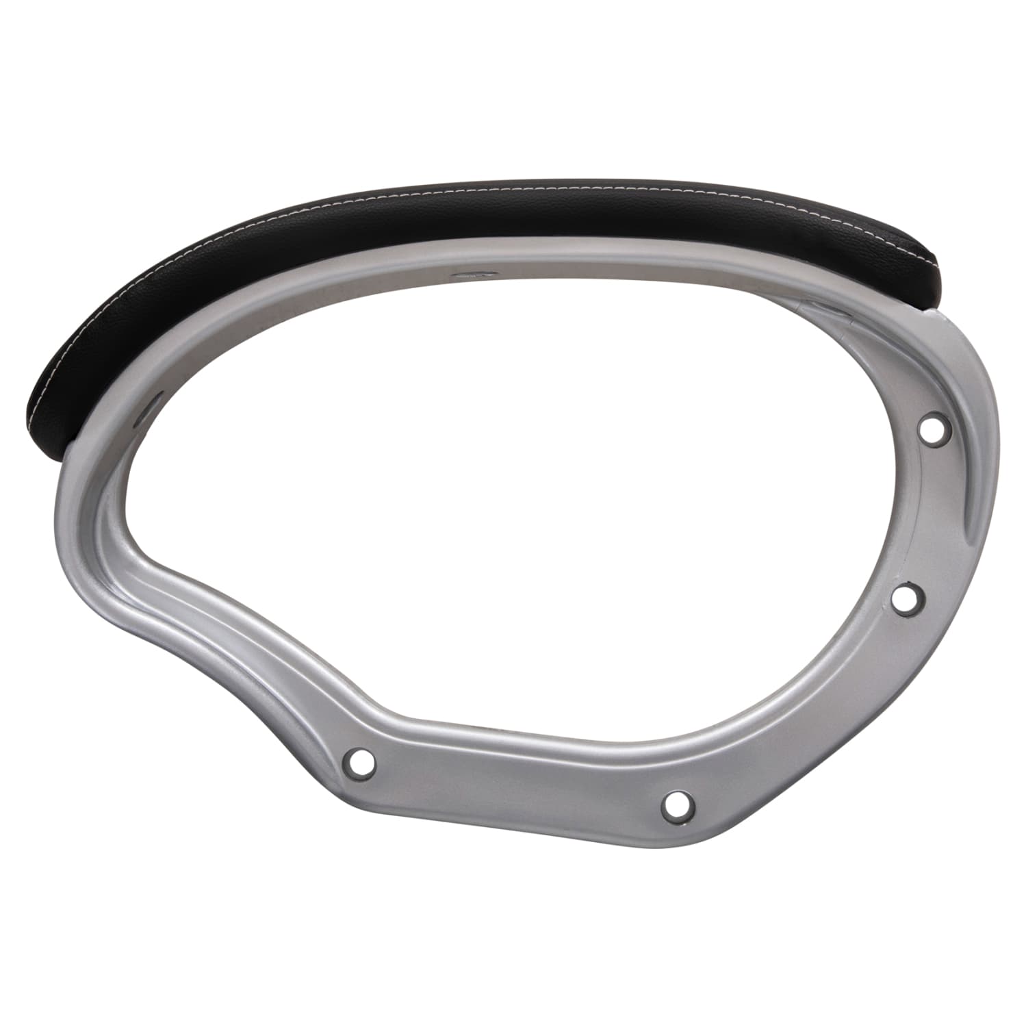 REPLACEMENT ARMS 2PCS SET- BLACK-SILVER POLYETHYLENE FOR