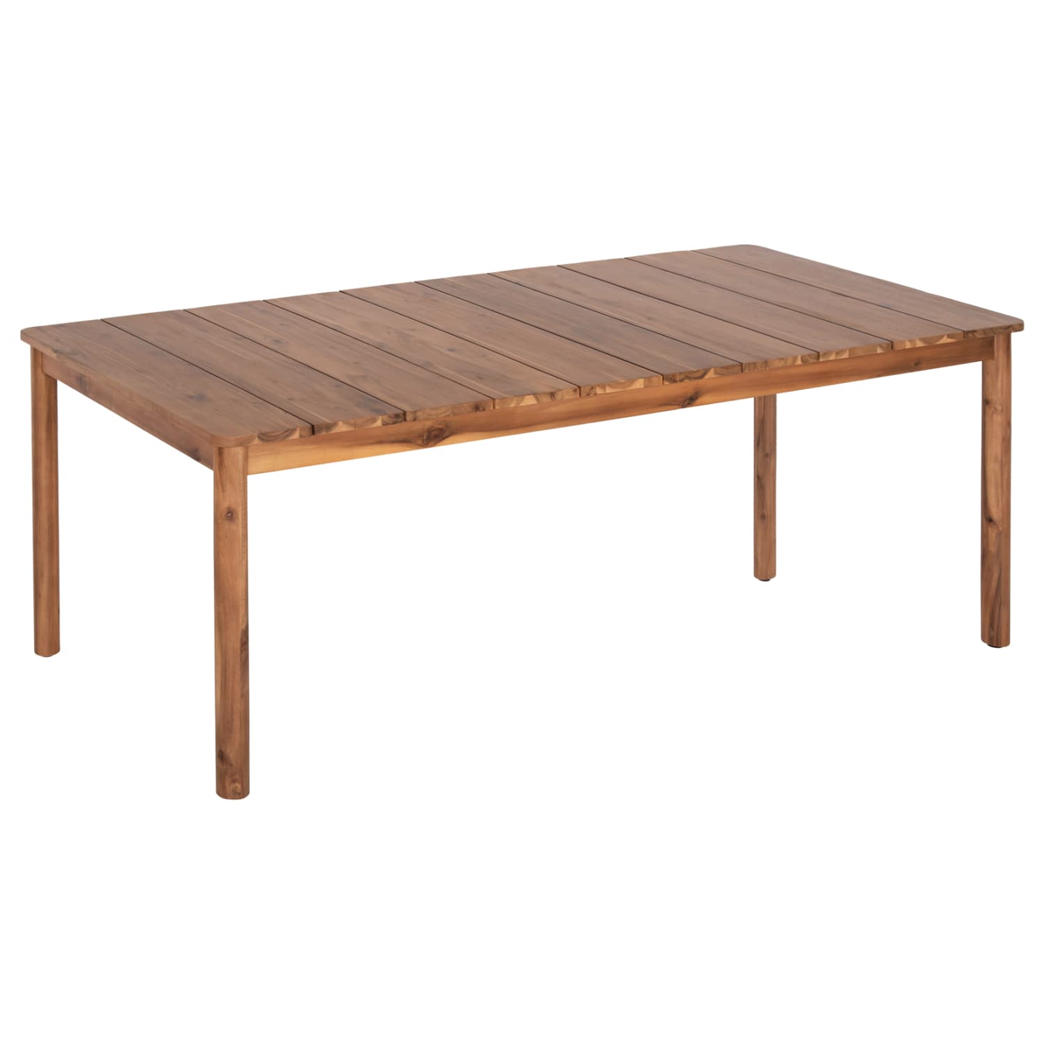 OUTDOOR DINING TABLE NAVANT SOLID ACACIA WOOD-NATURAL COLOR 200x100x75Hcm.