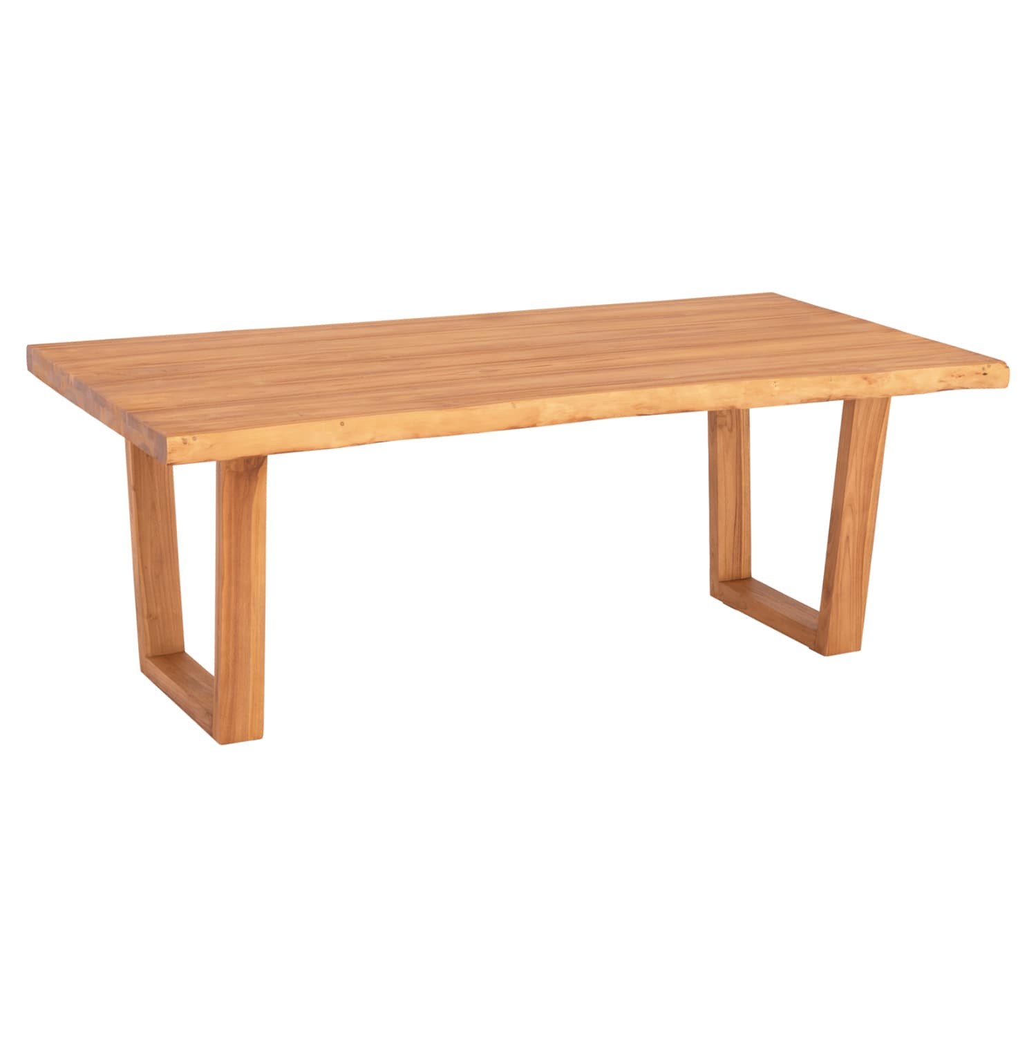 ТРПЕЗАРИСКА МАСА LEOPOLD МАСИВНО TEAK ДРВО- ПРИРОДНА БОЈА 200.5x107x76Hcm.