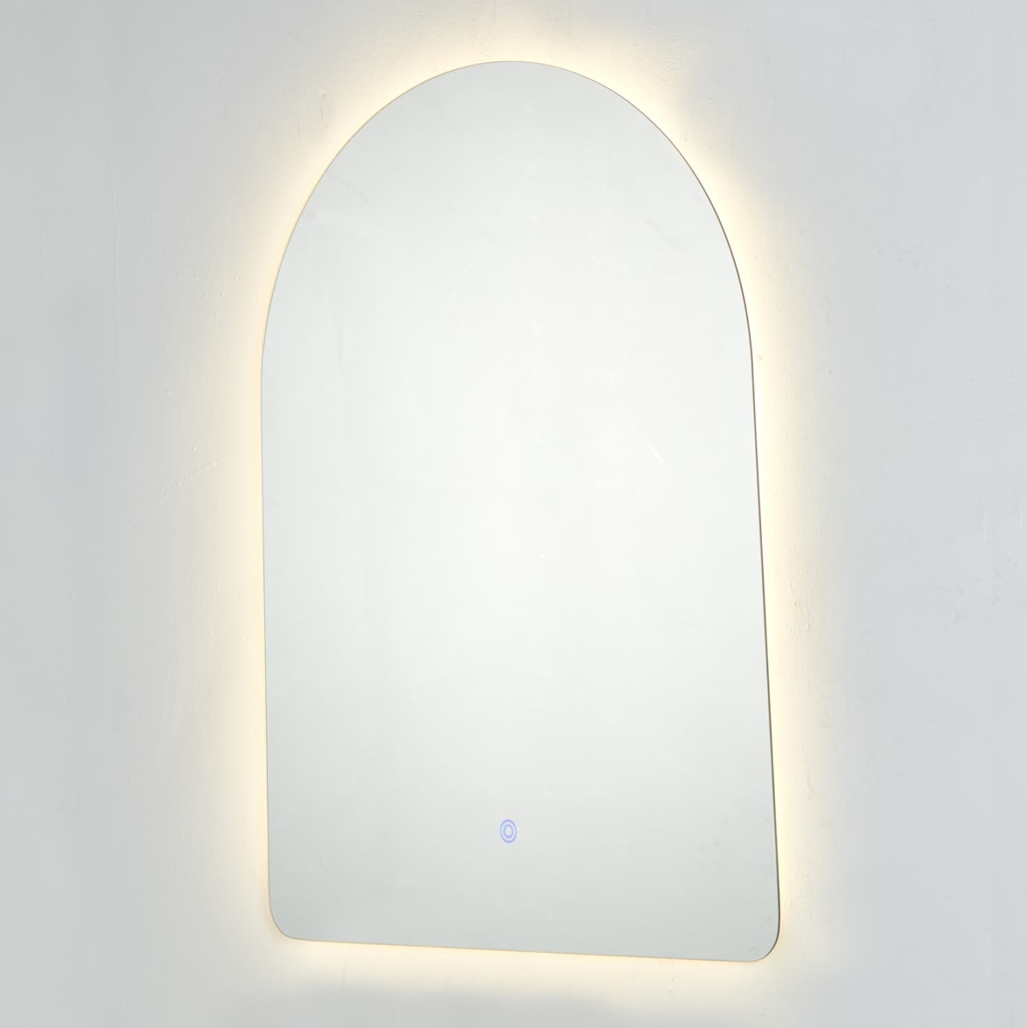 ЅИДНО ОГЛЕДАЛО СЕРИЈА TORCH БЕЗ РАМКА СО ЛЕД ПОЗАДИНСКО ОСВЕТЛУВАЊЕ 59x79Hcm.