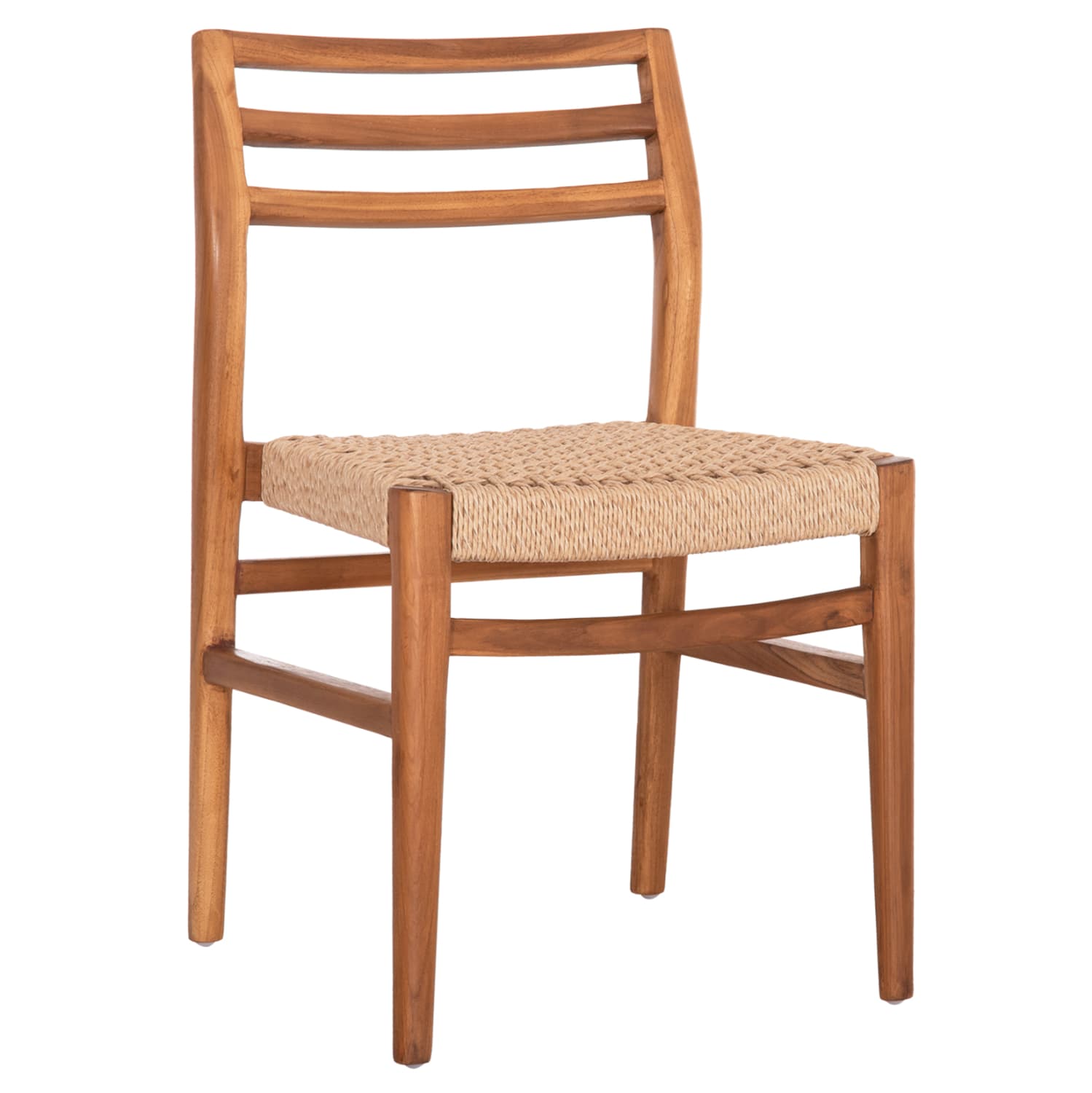 DINING CHAIR HERRIN TEAK WOOD-VIRO ROPE 46x51x78Hcm.