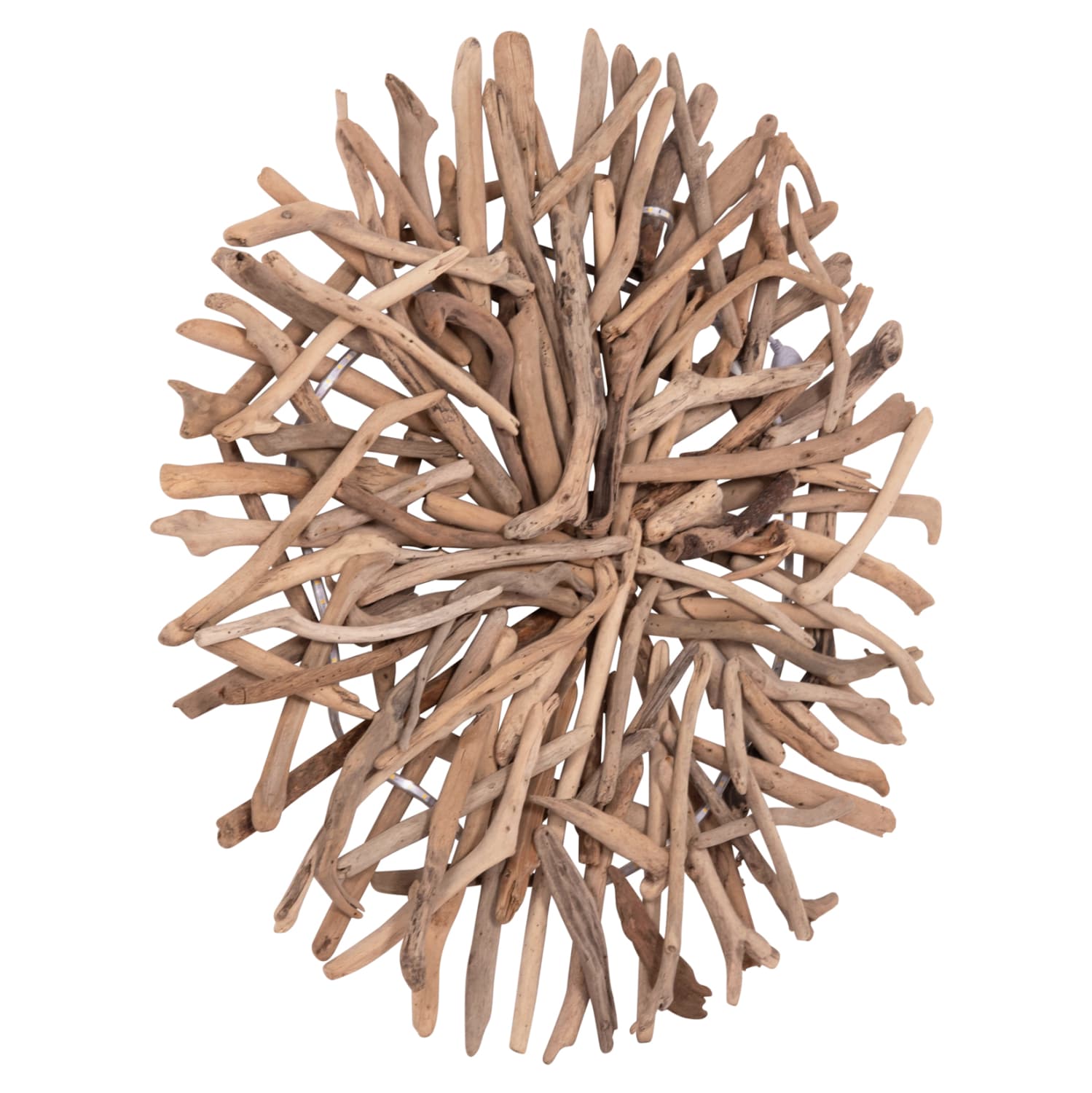 DECORATIVE WALL SCONCE DREAMER DRIFTWOOD WITH LED STRIP Φ90x7(thickness)cm.