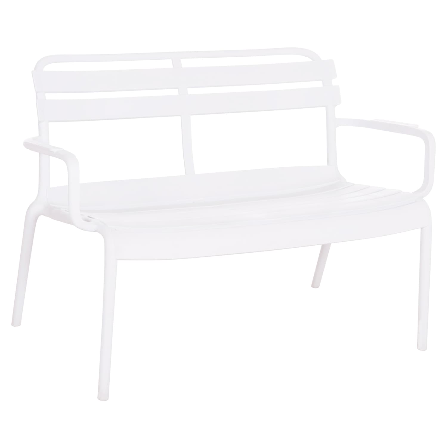 ПОЛИПРОПИЛЕНСКА КЛУПА ЗА 2 ЛИЦА KORVER БЕЛА 113x65x76Hcm.