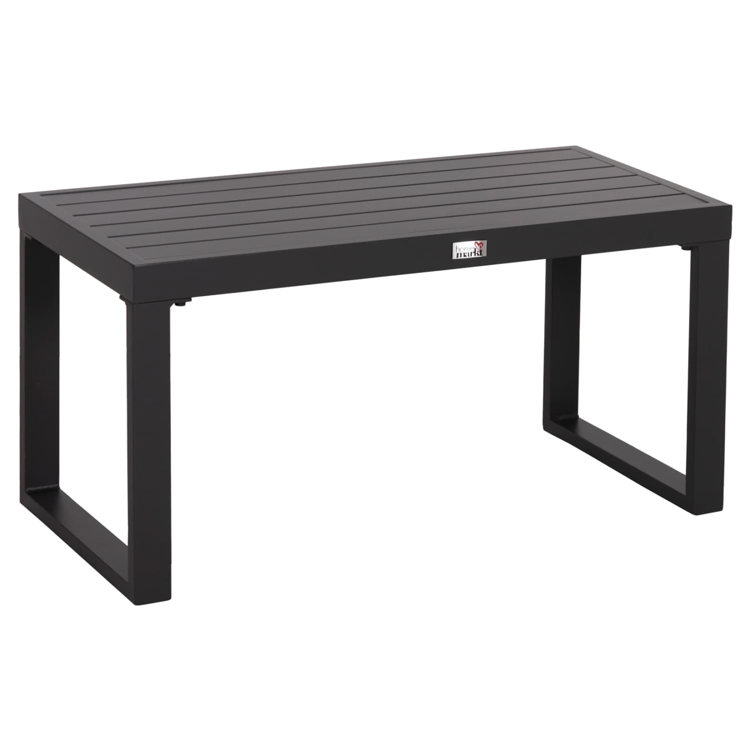 SUNLOUNGER SIDE TABLE SENTRY ALUMINUM IN DARK GREY 87x43,5x45Hcm.