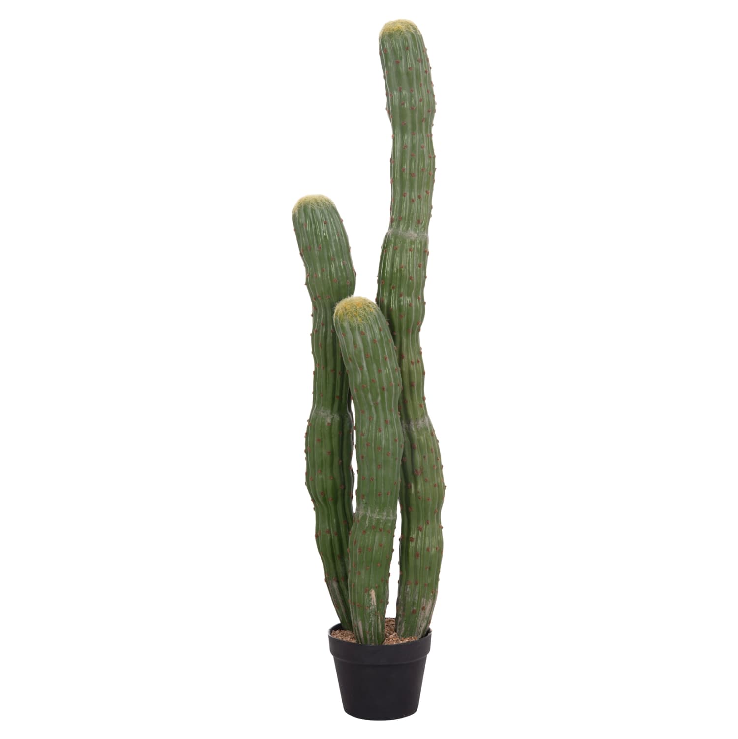DECORATIVE SYNTHETIC PLANT IN POT CACTUS Φ17.5x115Hcm.