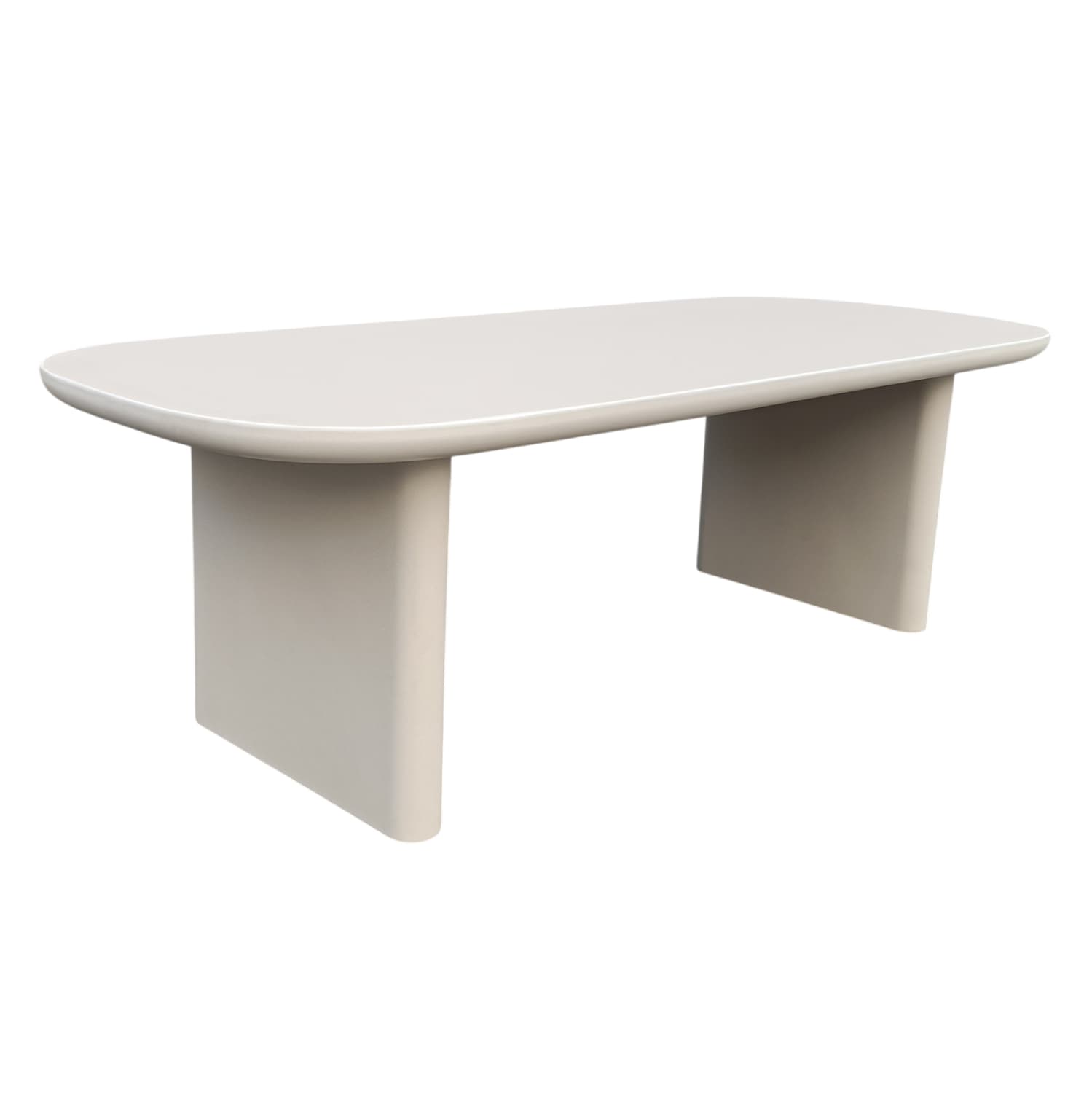 DINING TABLE AZAMI BEIGE FIBER CEMENT 240x100x75Hcm