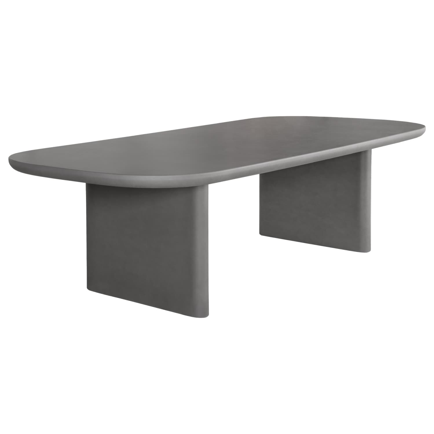 DINING TABLE AZAMI GREY FIBER CEMENT 300x112x75Hcm