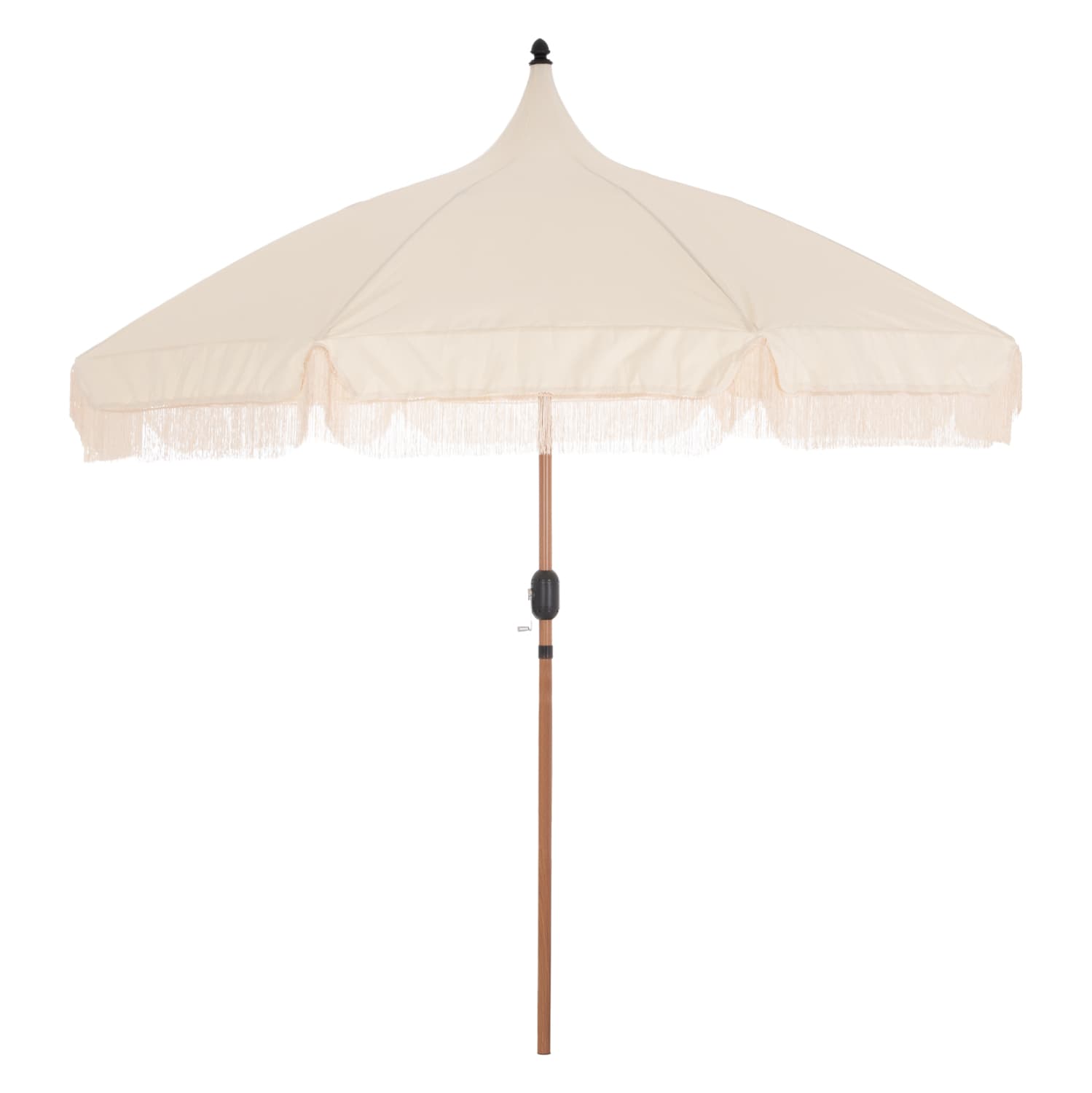 UMBRELLA LADIN HEAT TRANSFER STEEL--ECRU SHADE Φ270x270Hcm.