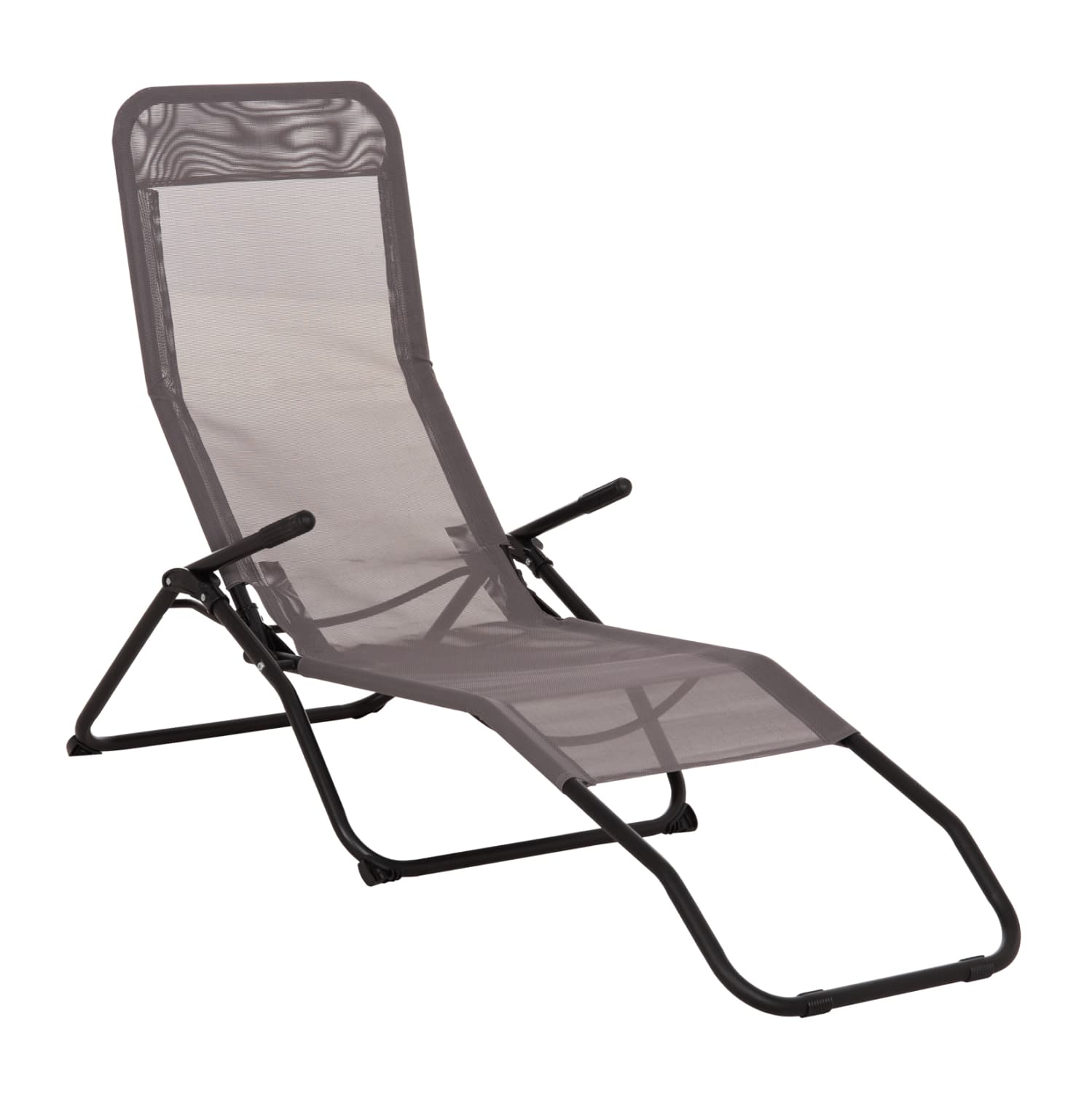 СТОЛ ЗА РЕЛАКСАЦИЈА SWINGSAND СИВ ТЕКСТИЛЕН--ЦРН МЕТАЛ 143x60x94Hcm.